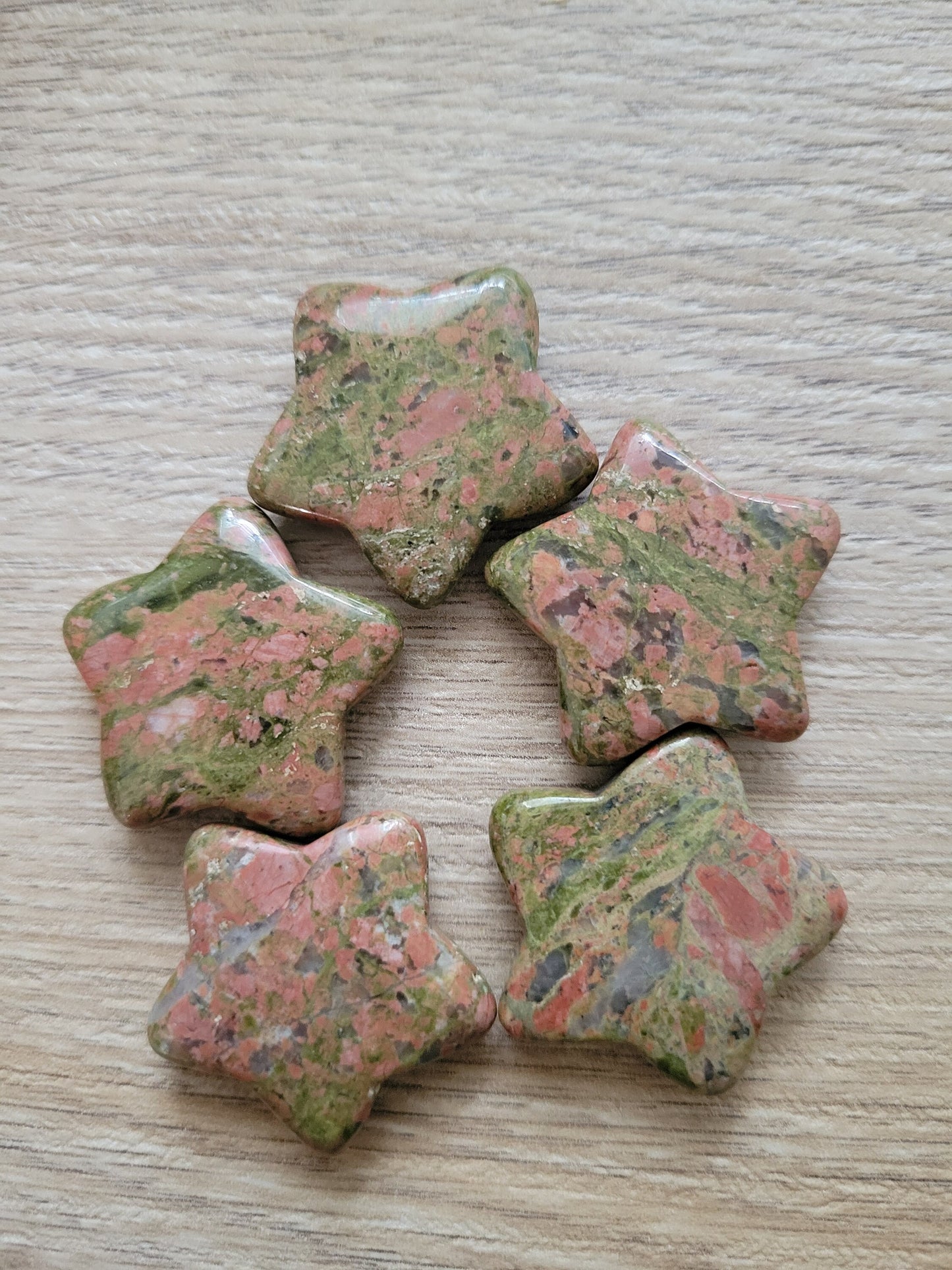 Unakite Crystal Carving - Healing Crystal - Home Decor - 14g - Intuitively Picked