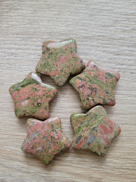Unakite Crystal Carving - Healing Crystal - Home Decor - 14g - Intuitively Picked
