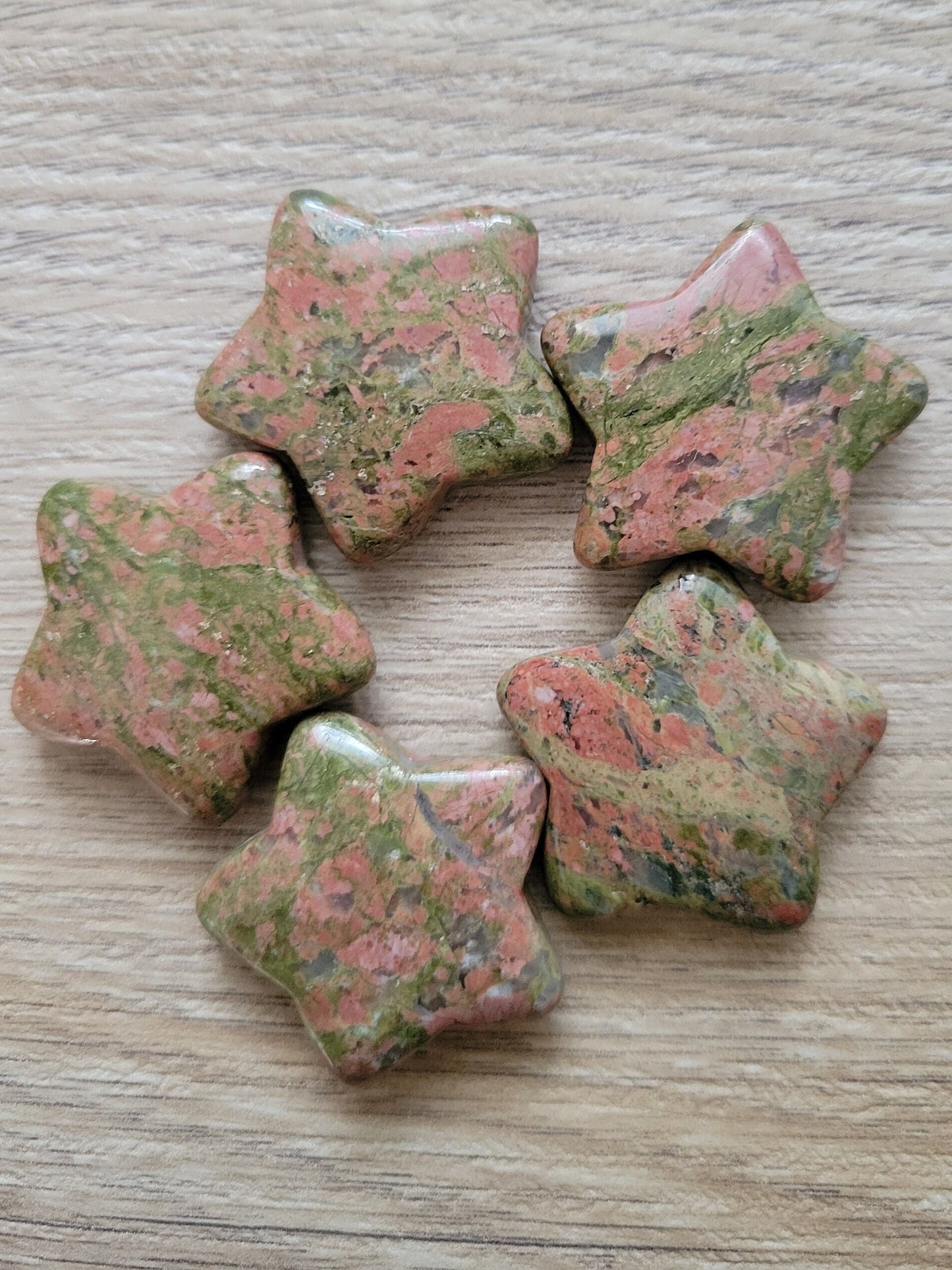 Unakite Crystal Carving - Healing Crystal - Home Decor - 14g - Intuitively Picked