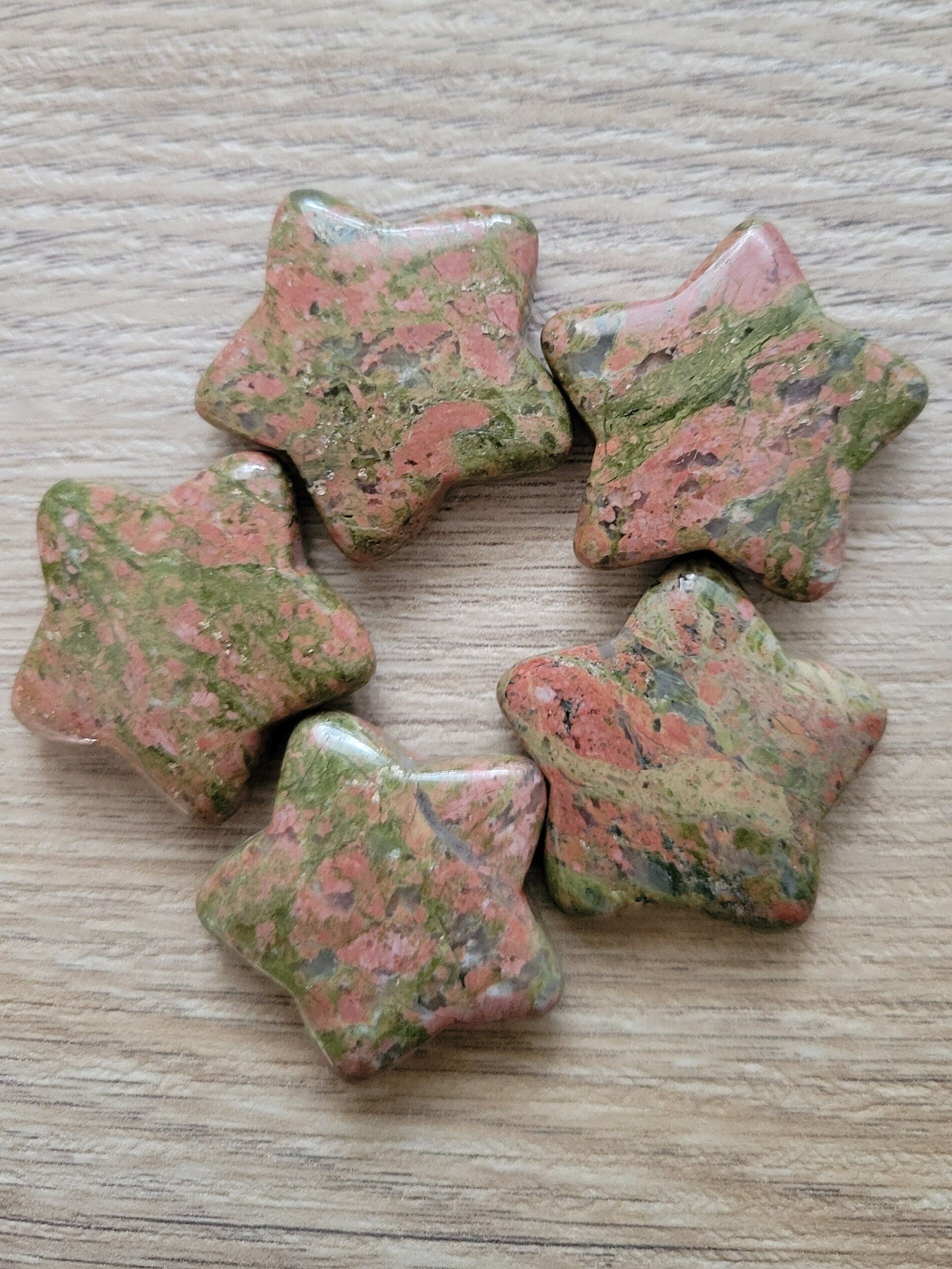 Unakite Crystal Carving - Healing Crystal - Home Decor - 14g - Intuitively Picked
