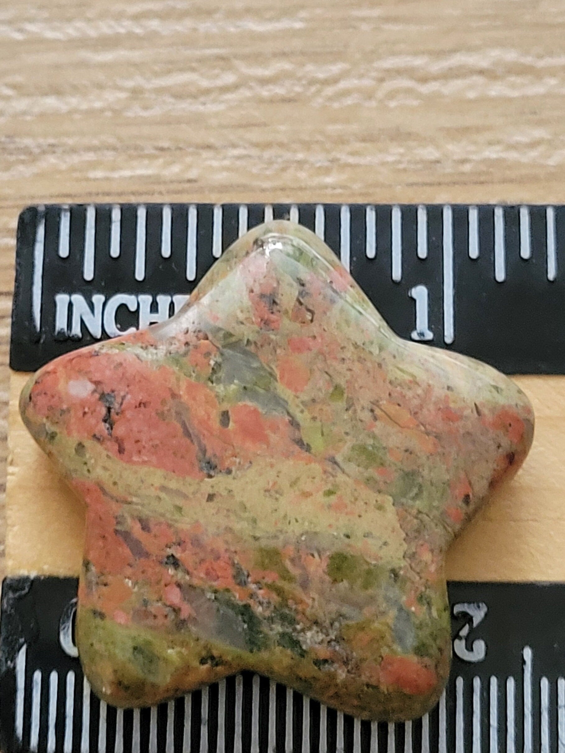 Unakite Crystal Carving - Healing Crystal - Home Decor - 14g - Intuitively Picked
