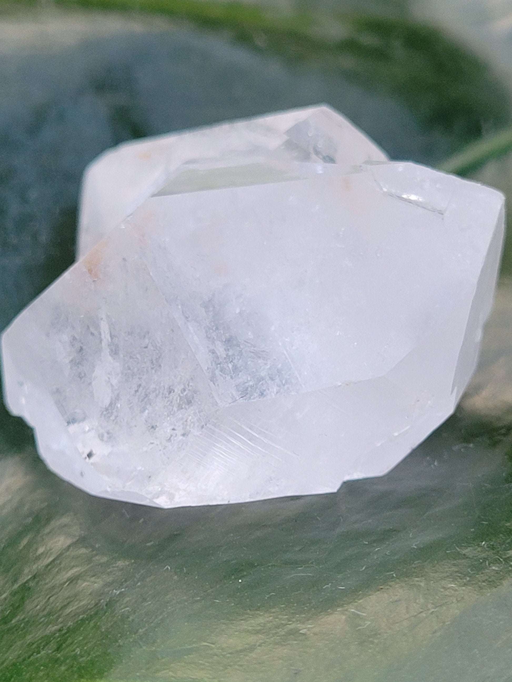 Lemurian Clear Quartz Raw & Natural Crystal Twin Points from Arkansas | Home Decor | Crown Chakra Meditation Tool | Good Energy | Gift