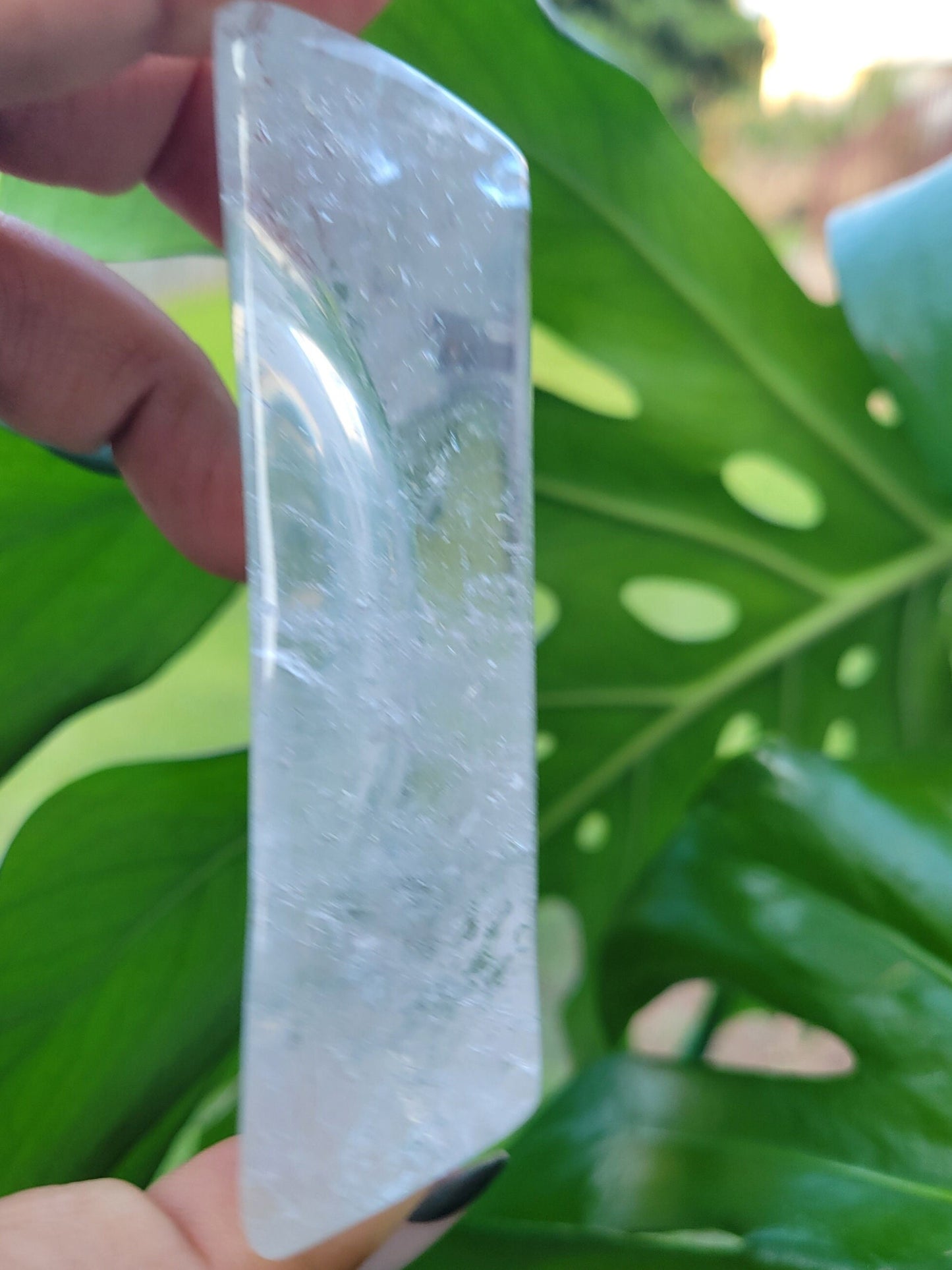 Stunning Clear Quartz Crystal Moon Bowl Carving - Crystal Collector - Gift - Home Decor