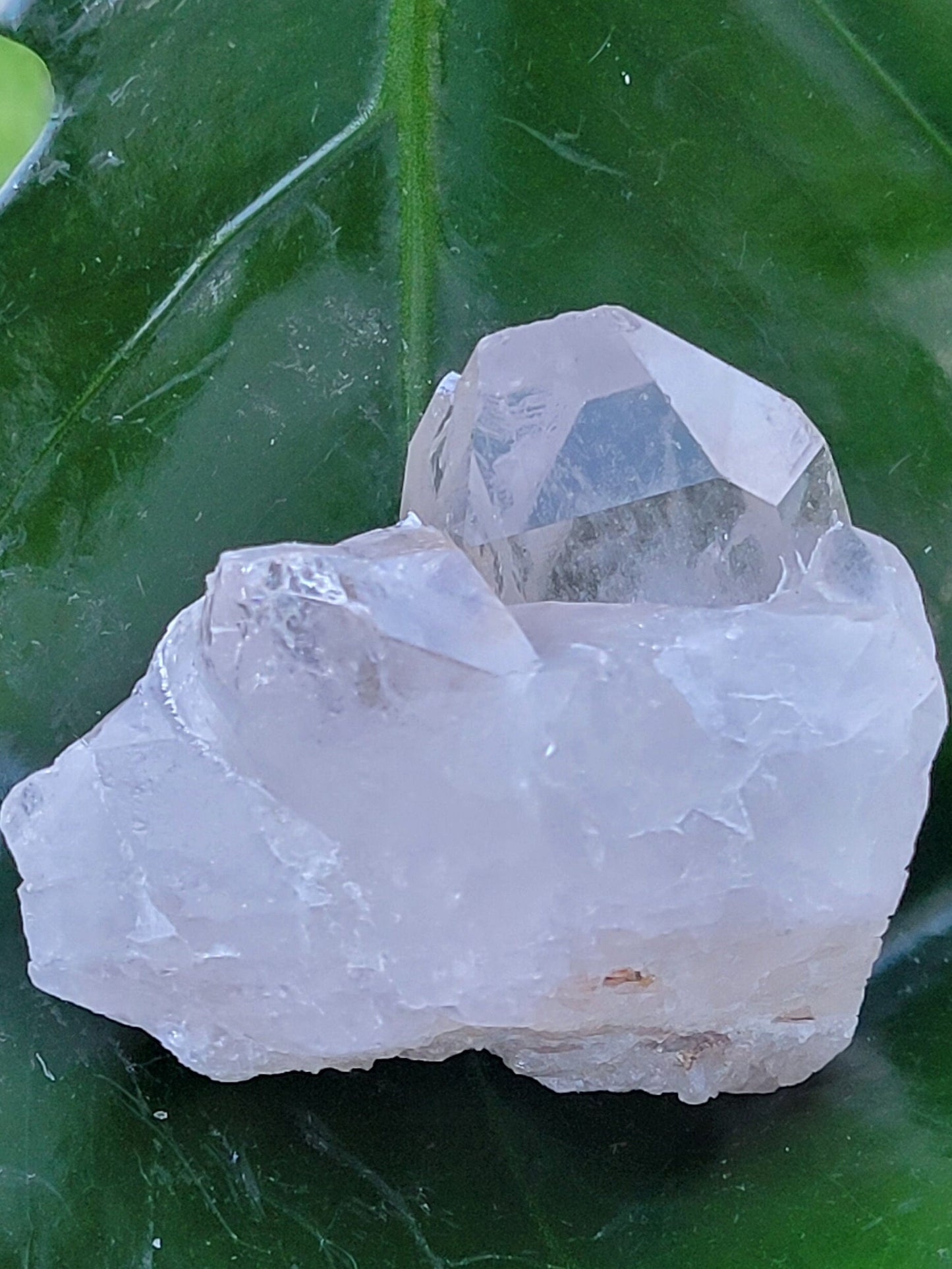Lemurian Clear Quartz Raw & Natural Crystal Twin Points from Arkansas | Home Decor | Crown Chakra Meditation Tool | Good Energy | Gift