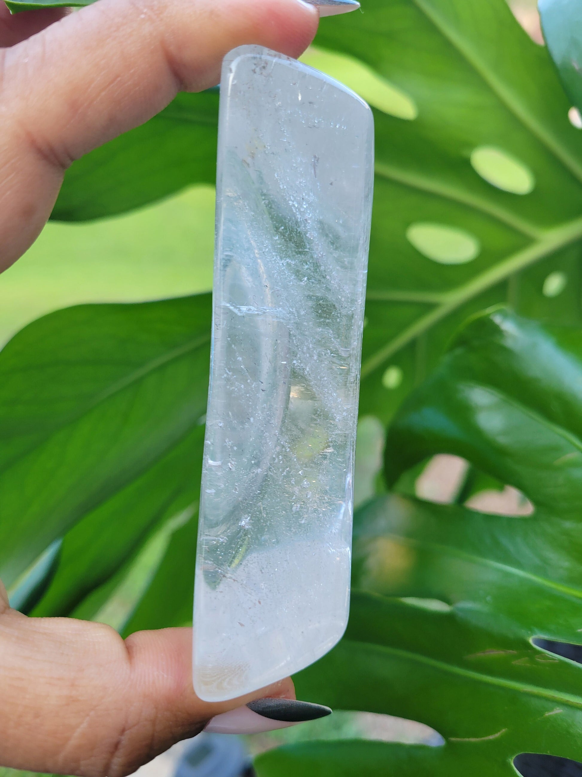 Stunning Clear Quartz Crystal - Moon Bowl Carving - Crystal Collector - Gift - Home Decor