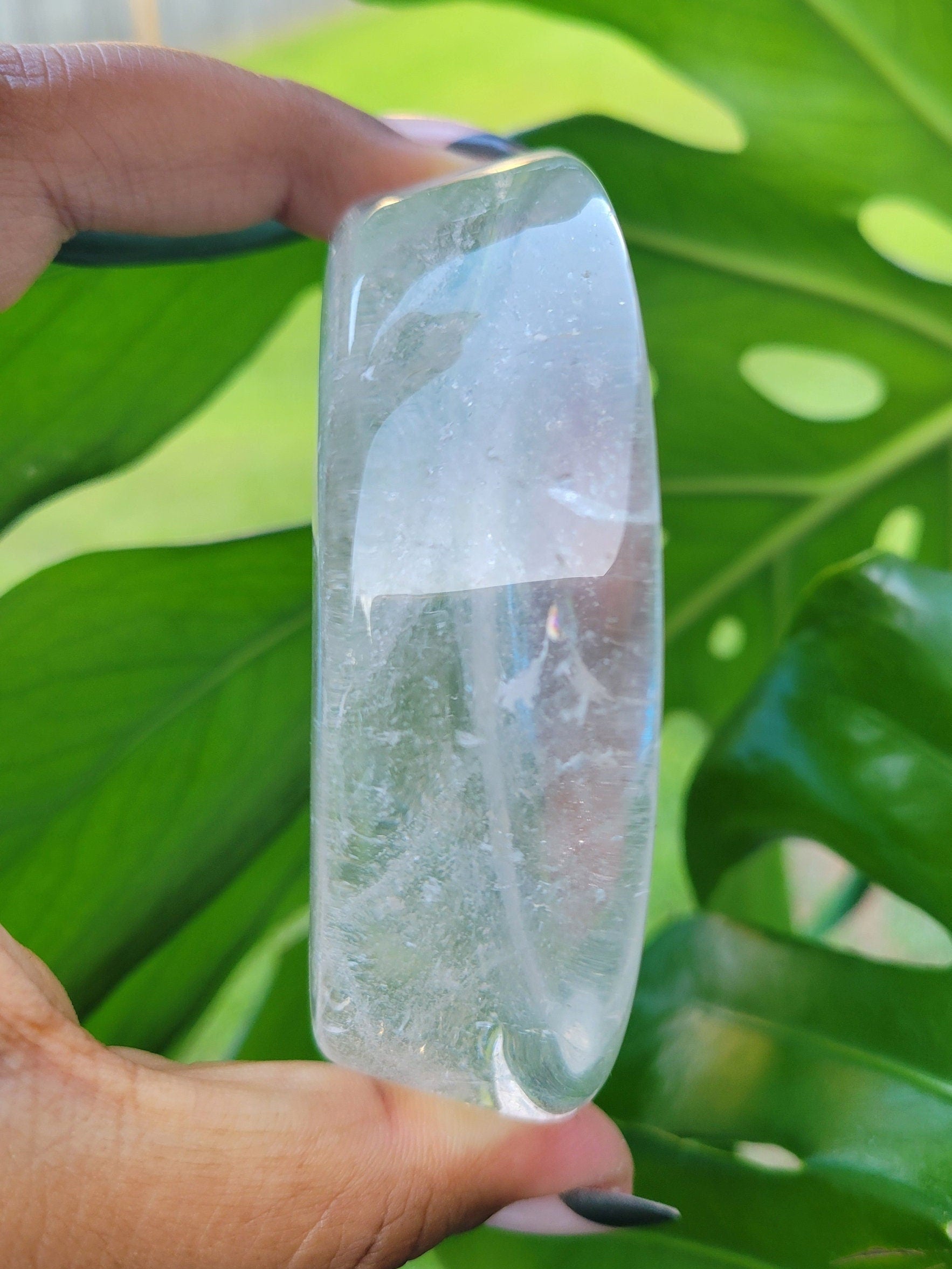 Stunning Clear Quartz Crystal - Moon Bowl Carving - Crystal Collector - Gift - Home Decor