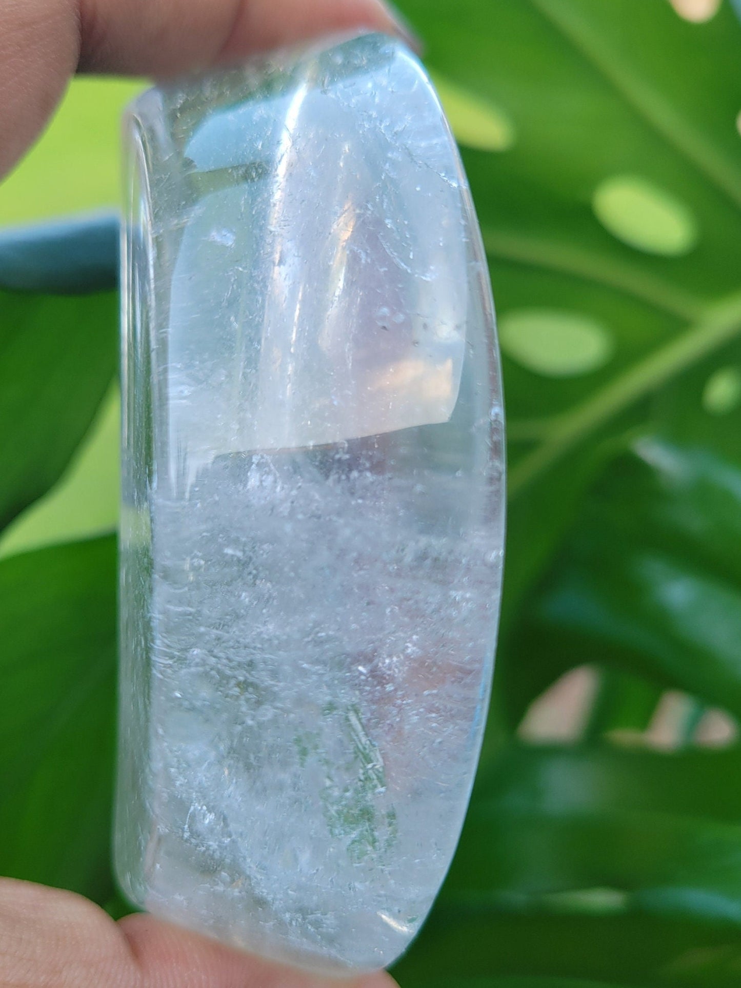 Stunning Clear Quartz Crystal Moon Bowl Carving - Crystal Collector - Gift - Home Decor