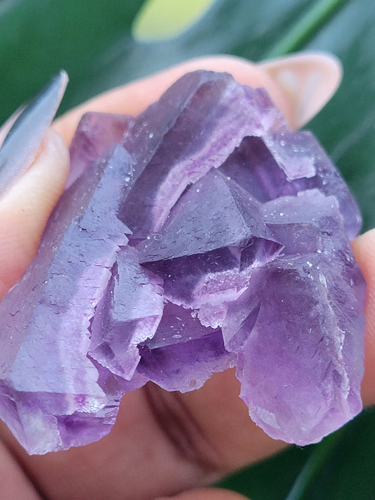 Beautiful Fluorite Specimen | Purple |Crystal Collector | Home Decor | Gift Ideas for Birthday Christmas Love | The Genius Stone