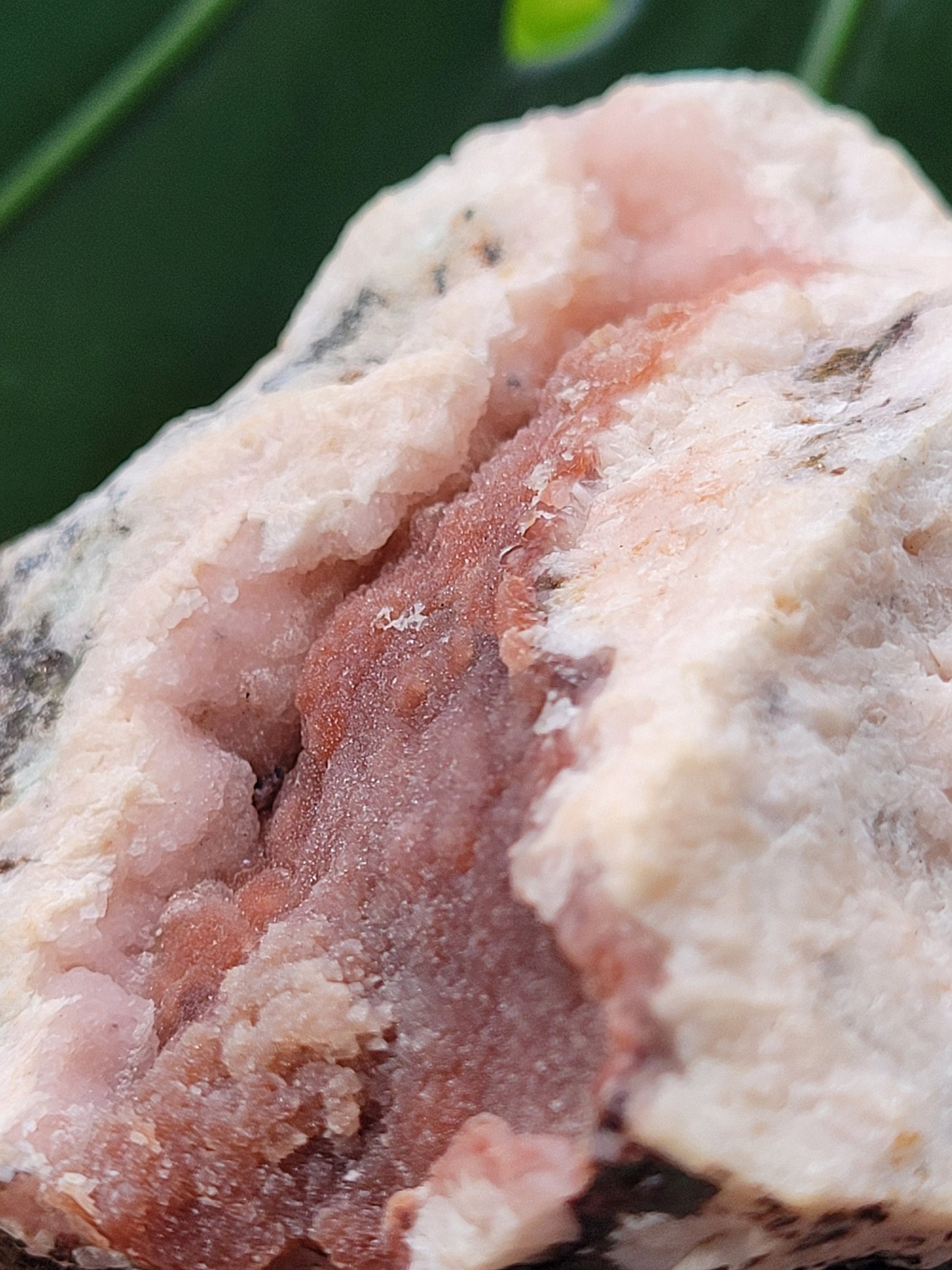 Pretty in Pink Starbloom Druze Cobalto Calcite on Matrix Specimen - Natural Gemstones - Home Decor - Gift - Crystal Collectors - Mexico