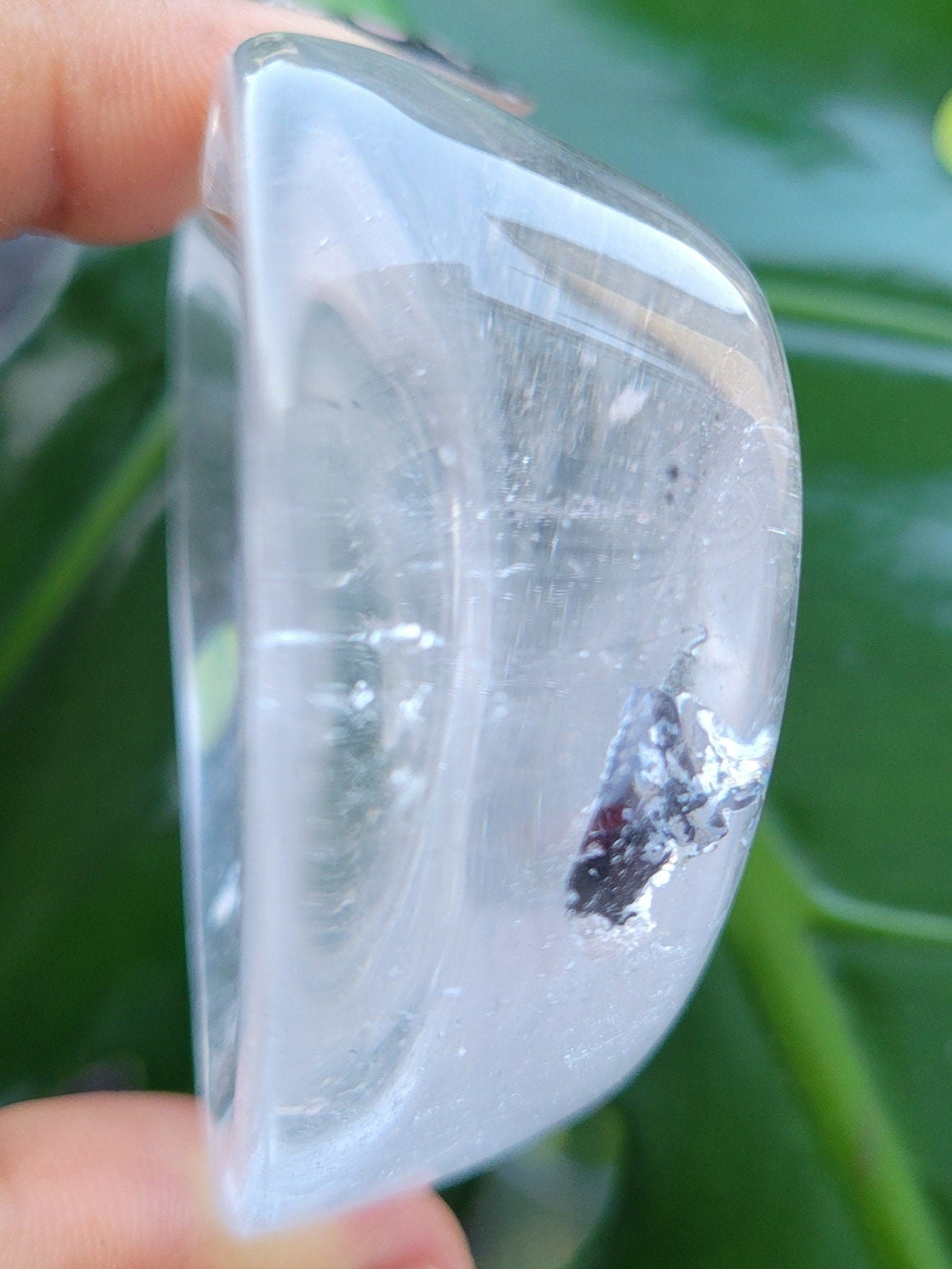 Stunning Clear Quartz Crystal - Heart Bowl Carving - Crystal Collector - Gift - Home Decor