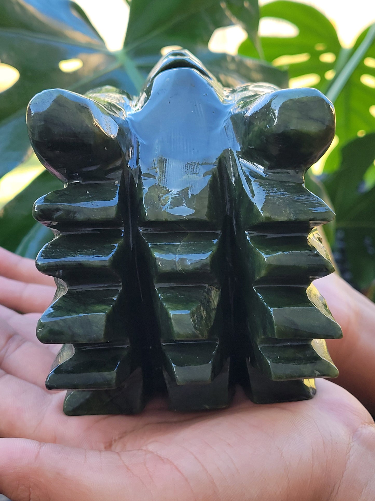 New Jade Master Carving Dragon Head | Home Decor | Crystal Collector | Dragon Collector | Birthday Christmas Gift Ideas | Green | 8lbs