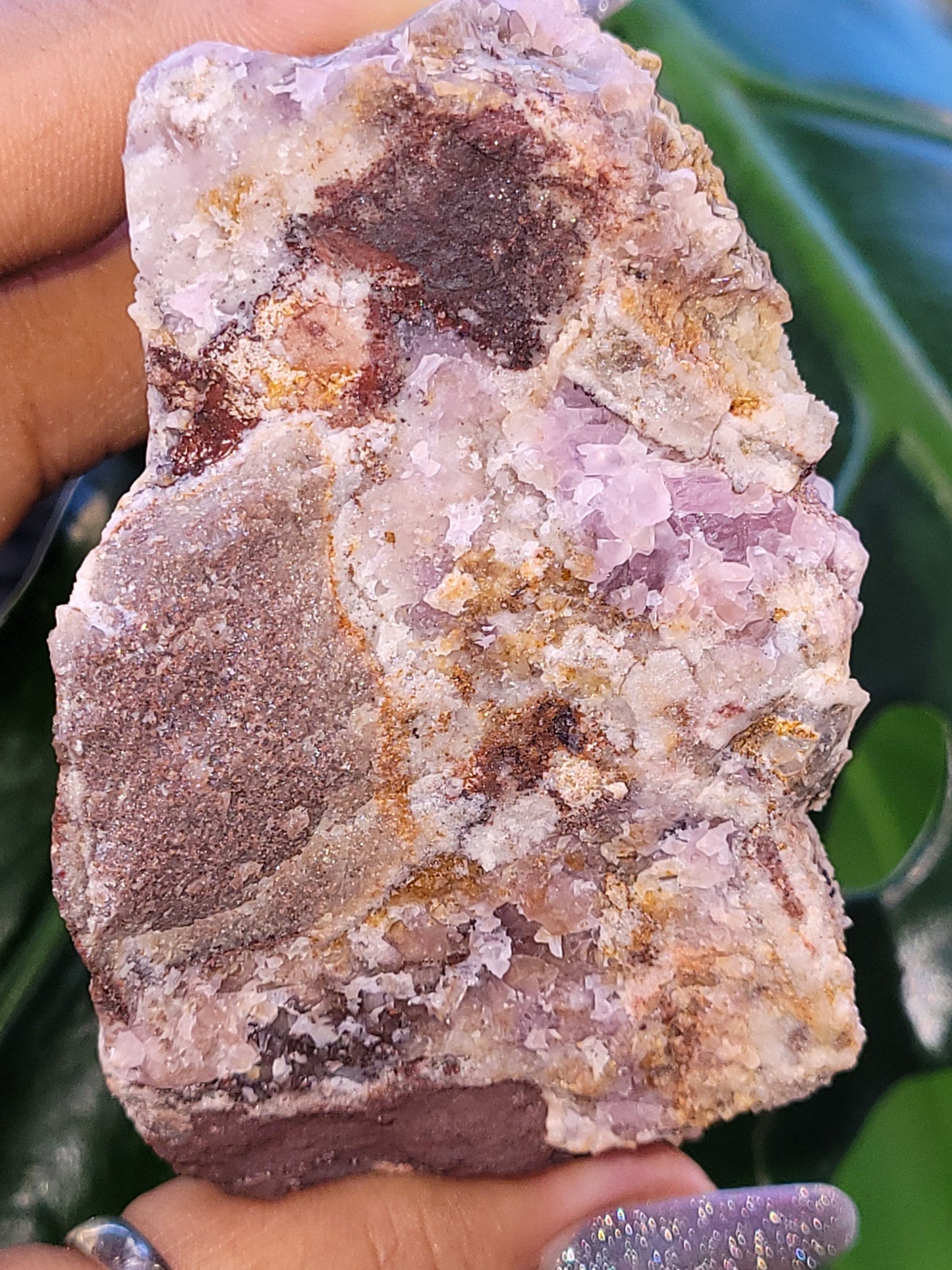 Pretty in Pink Starbloom Druze Cobalto Calcite on Matrix Specimen - Natural Gemstones - Home Decor - Gift - Crystal Collectors - Mexico