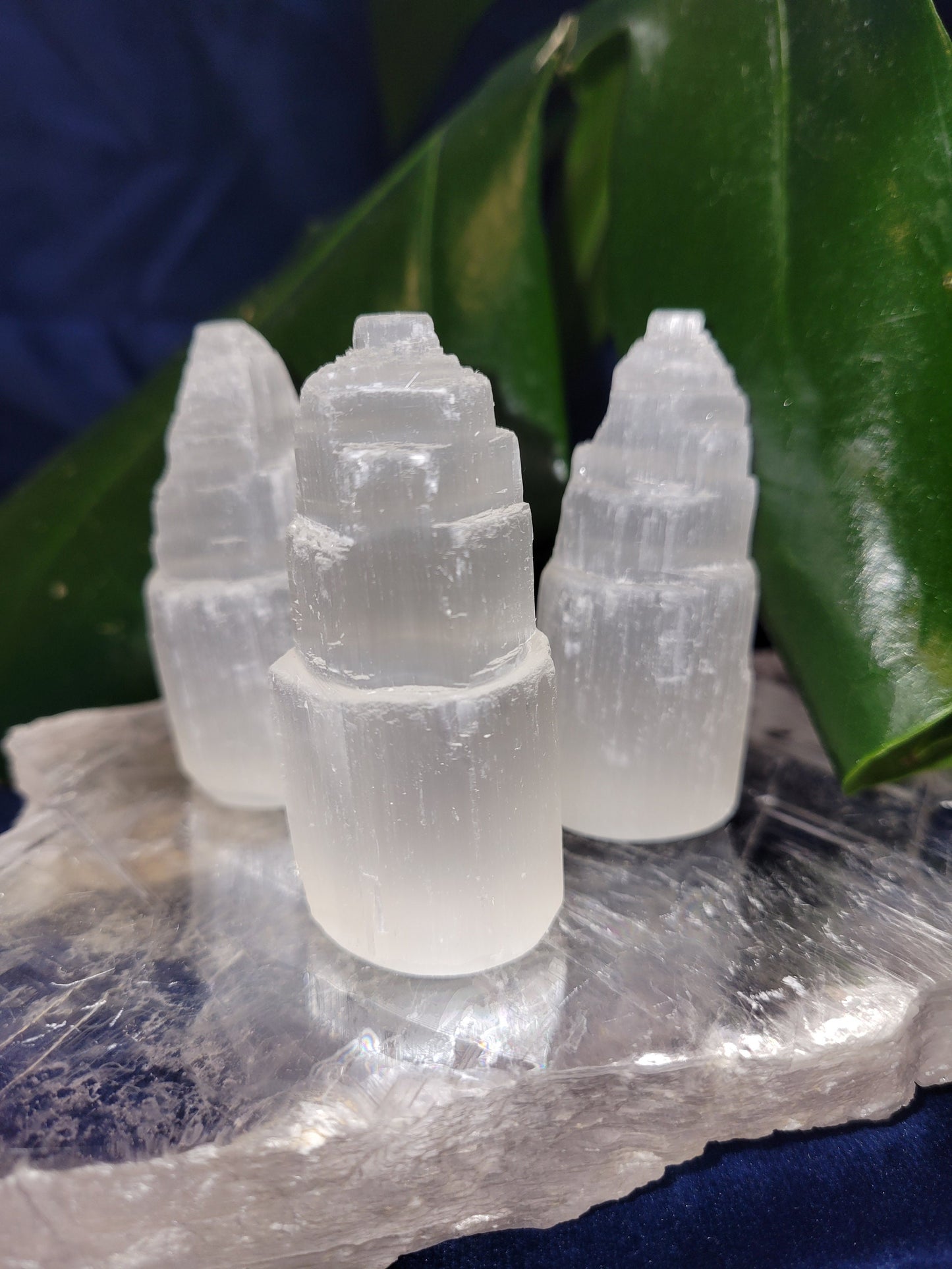 Selenite Cleansing Small Tower - Cleanse Space - Cleanse Crystals - Crystal Collector - Home Decor - Gift