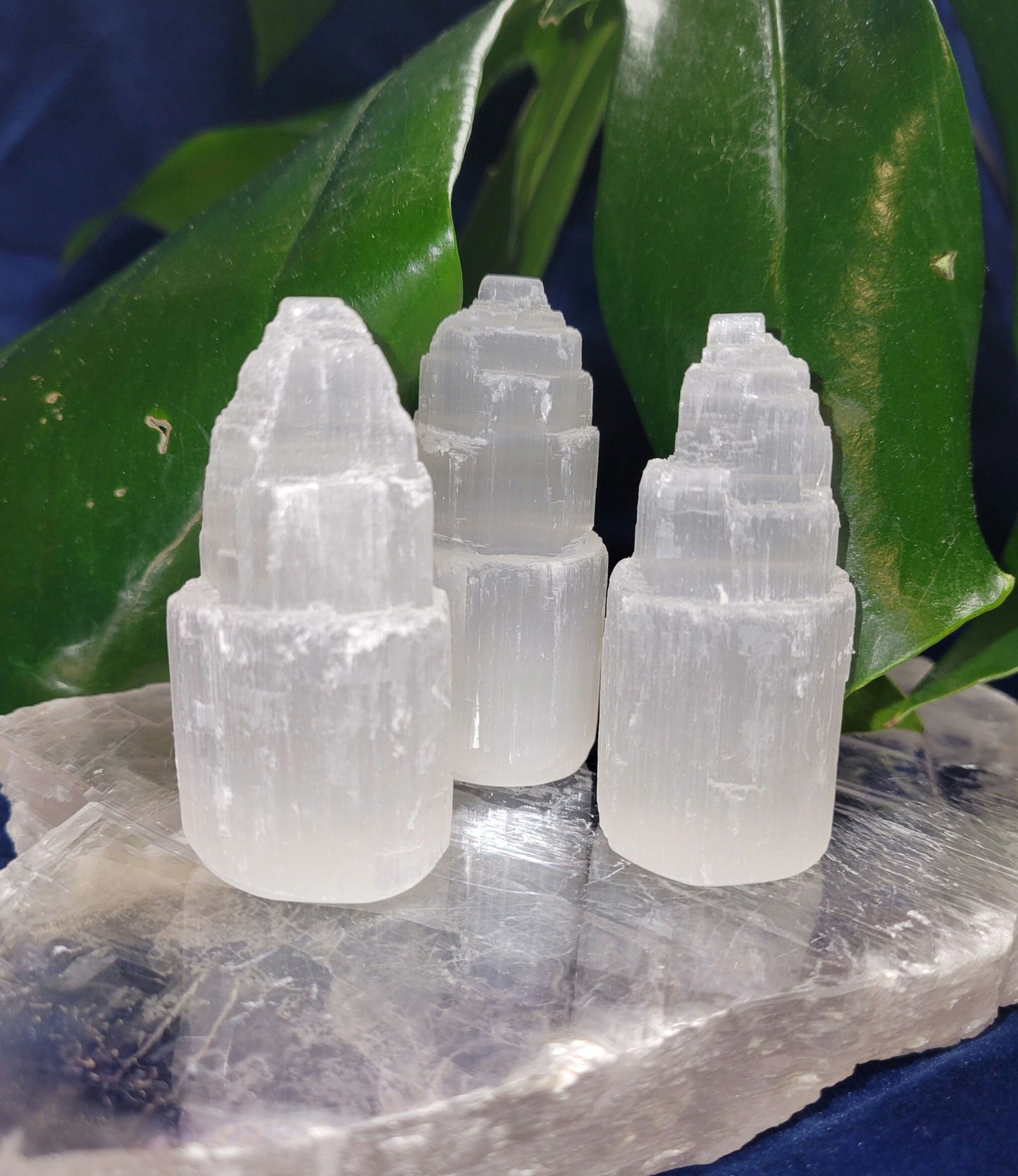 Selenite Cleansing Small Tower - Cleanse Space - Cleanse Crystals - Crystal Collector - Home Decor - Gift