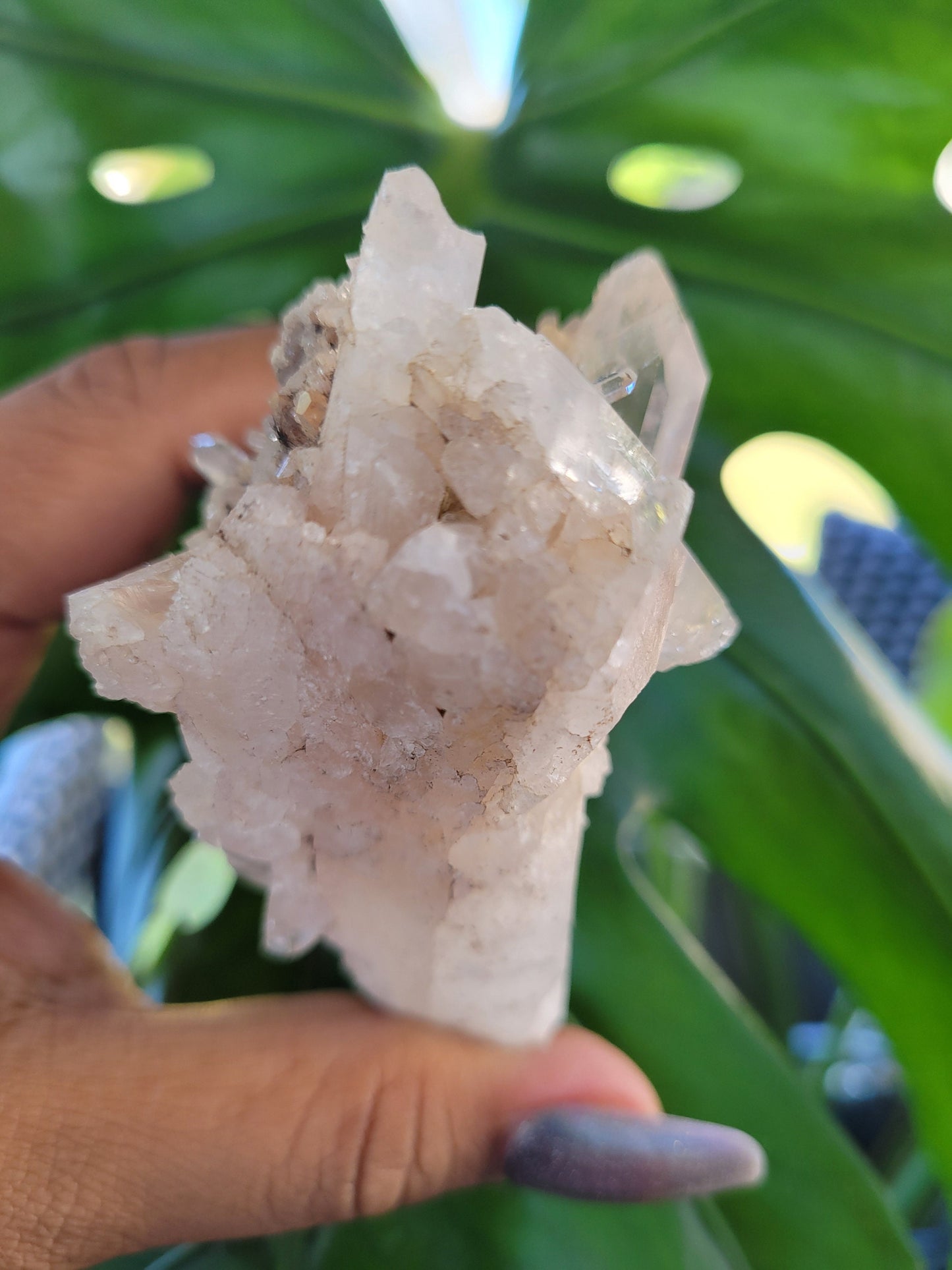 Stunning Pink Lemurian Colombian Quartz Cluster | Crystal Collector | High Quality | Home Decor | Heart Chakra | Love You Gift | Pink