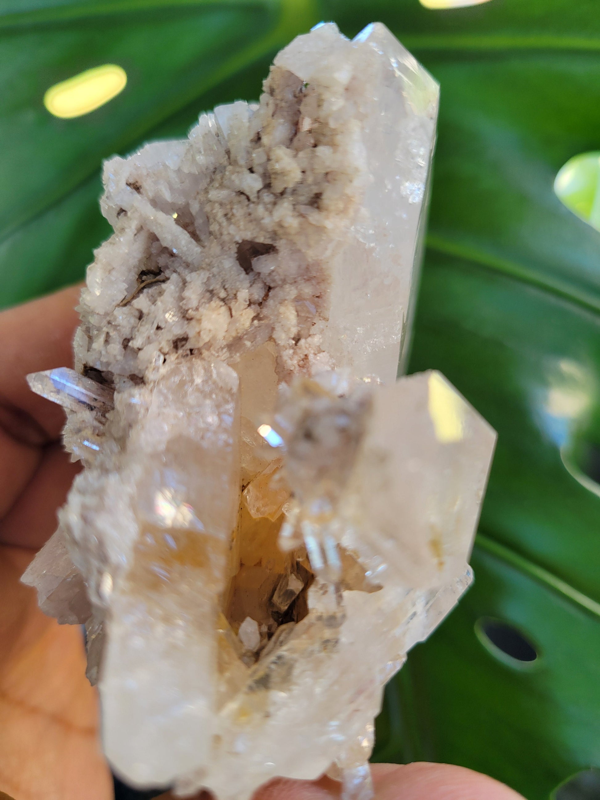 Stunning Pink Lemurian Colombian Quartz Cluster | Crystal Collector | High Quality | Home Decor | Heart Chakra | Love You Gift | Pink