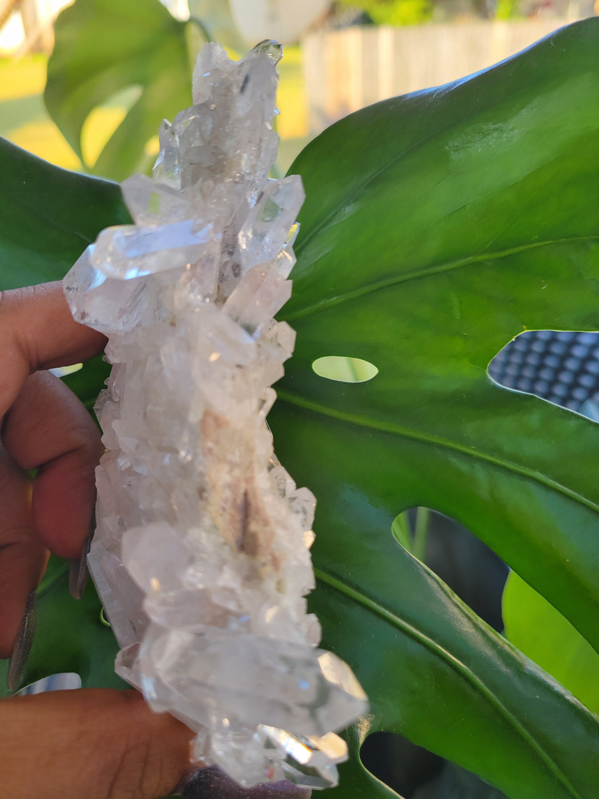 Stunning Pink Lemurian Colombian Quartz Cluster | Crystal Collector | High Quality | Home Decor | Heart Chakra | Love You Gift | Pink