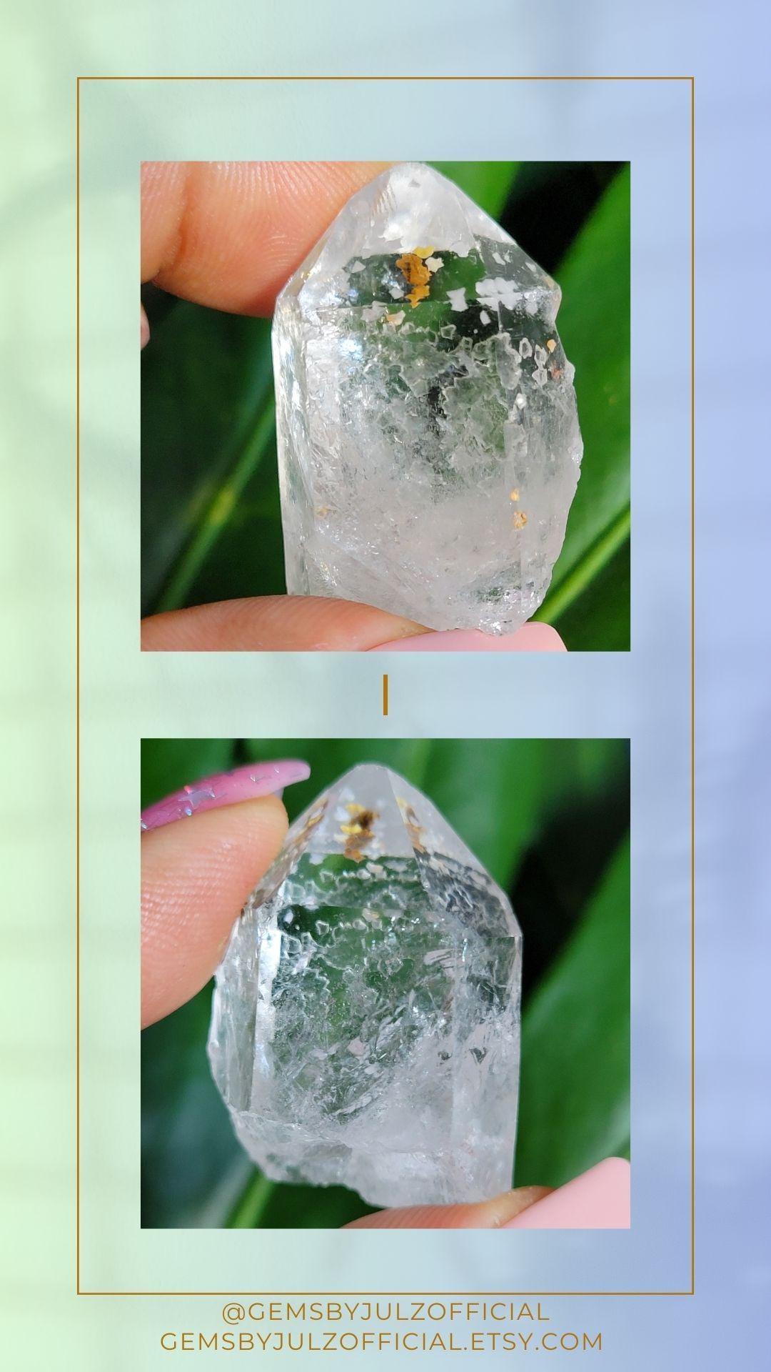 Stunning Lemurian Clear Quartz Crystal Points-Your Pick-Birthday Anniversary Christmas Gift-Gift Ideas - High Quality-Assorted