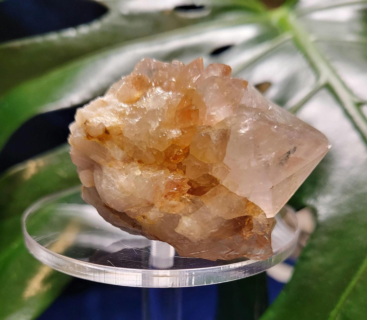 Stunning Spirit Quartz Cluster from South Africa - Crown Chakra Meditation - Birthday Collectors Christmas Party Gift Ideas - Lavender - 86g