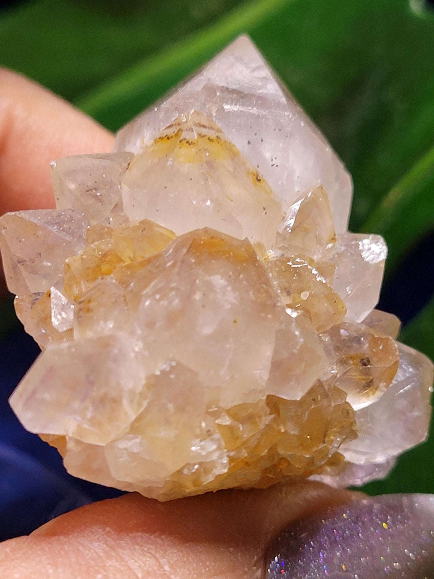 Stunning Spirit Quartz Cluster from South Africa - Crown Chakra Meditation - Birthday Collectors Christmas Party Gift Ideas - Lavender - 45g