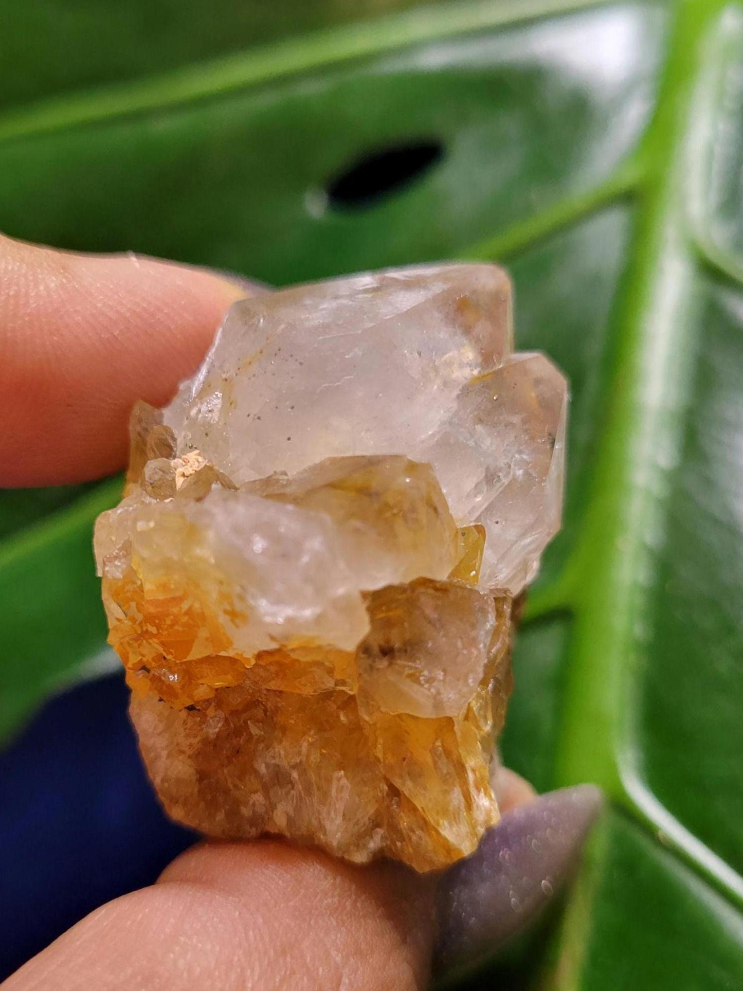 Stunning Spirit Quartz Cluster from South Africa - Crown Chakra Meditation - Birthday Collectors Christmas Party Gift Ideas - Lavender - 48g