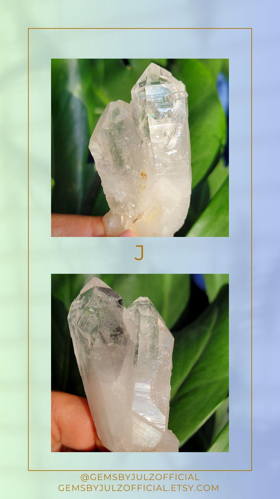 Stunning Lemurian Clear Quartz Crystal Points-Your Pick-Birthday Anniversary Christmas Gift-Gift Ideas - High Quality-Assorted