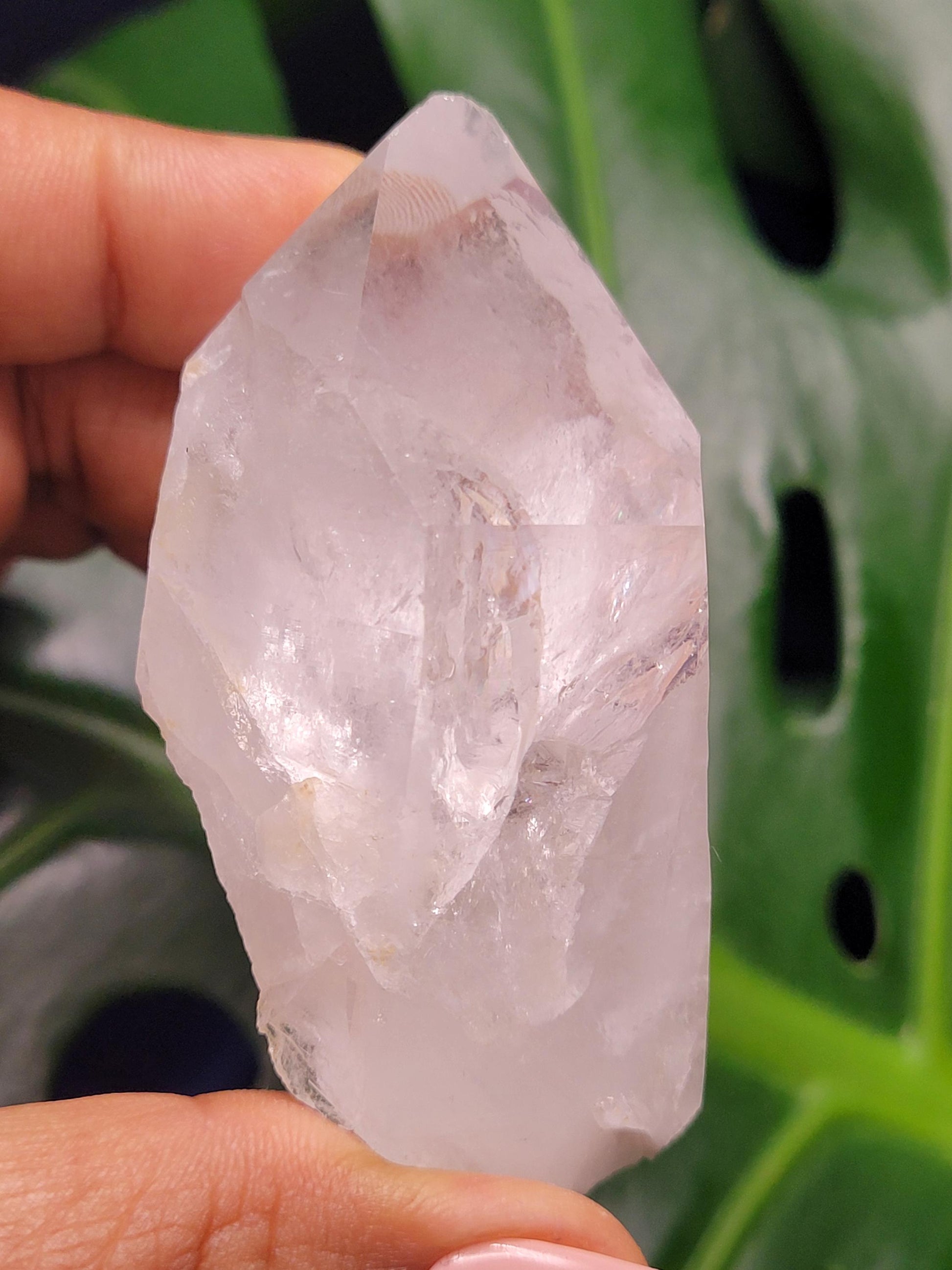 Stunning Lemurian Clear Quartz Crystal Point-Crystal Collectors-Birthday Anniversary Christmas Gift-Home Decor-Gift Ideas-High Quality