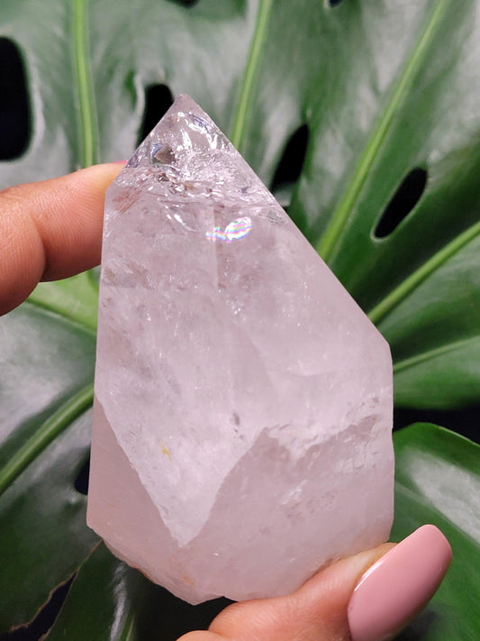 Stunning Lemurian Clear Quartz Crystal Point-Crystal Collectors-Birthday Anniversary Christmas Gift-Home Decor-Gift Ideas-High Quality