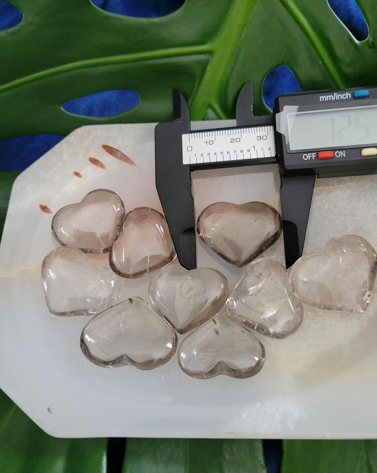 AAA High Quality Smoky Quartz Heart - Crystal Carving - Gemstone Hearts - Birthday Anniversary Christmas Love Gift Ideas - Crystal Collector