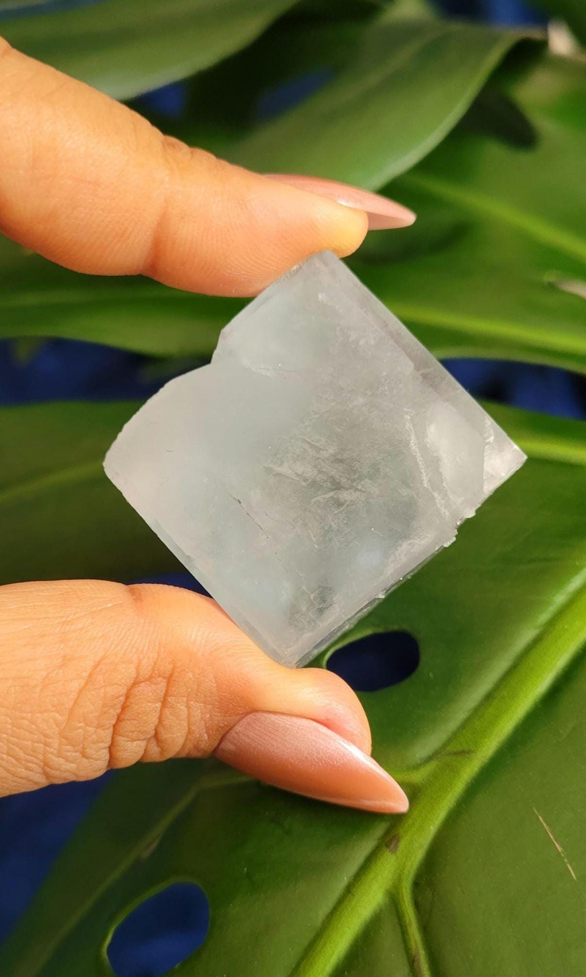 Beautiful Green and Blue Fluorite Cube | Crystal Collector | Home Decor | Gift Ideas for you | Genius Stone | High Grade Green Blue | 83g