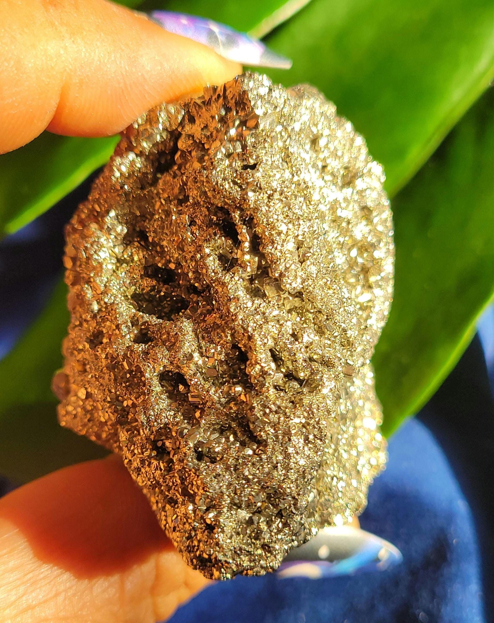 Beautiful Freeforms of Pyrite from Peru - Your Pick - Crystal Collector Christmas Birthday Gift Ideas - Gold Love - 184 grams