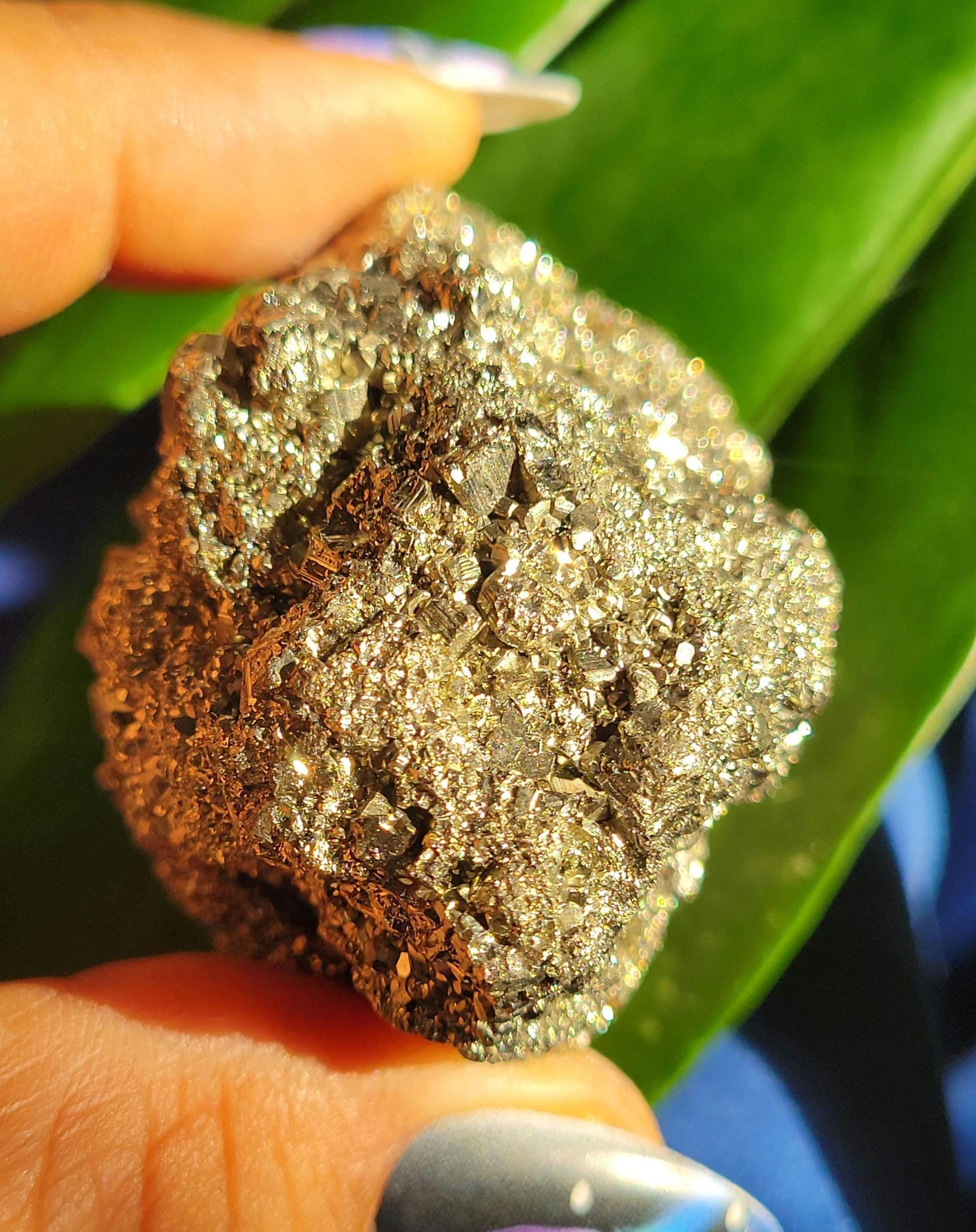 Beautiful Freeforms of Pyrite from Peru - Your Pick - Crystal Collector Christmas Birthday Gift Ideas - Gold Love - 184 grams