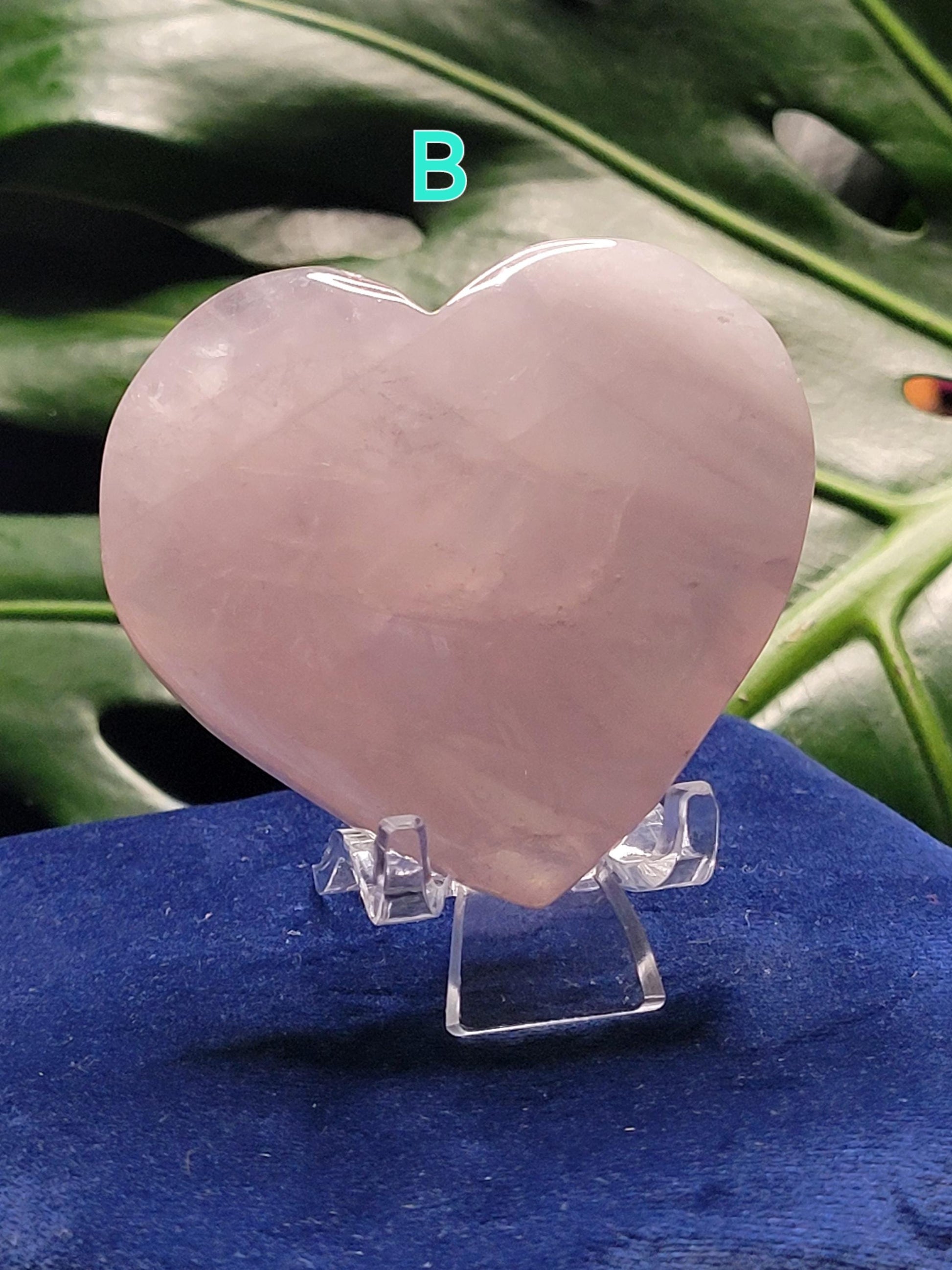Rose Quartz Heart Carvings | Pink Crystal of Love | Heart Chakra | Meditation Tool | Home Decor | Birthday or Valentines Day Love Gift