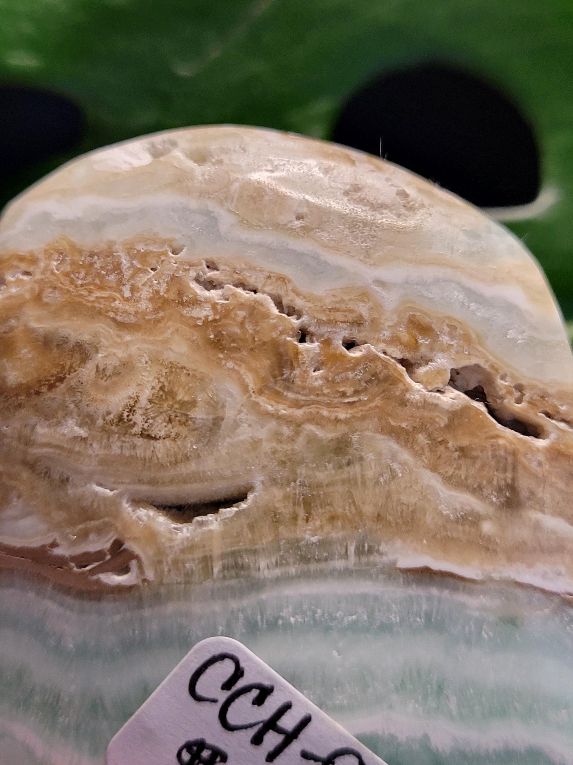 Beautiful Caribbean Calcite Heart Carving | Crystal Collector | Vibrant Beachy Colors with Clam Energy |Birthday or Valentines Day Love Gift