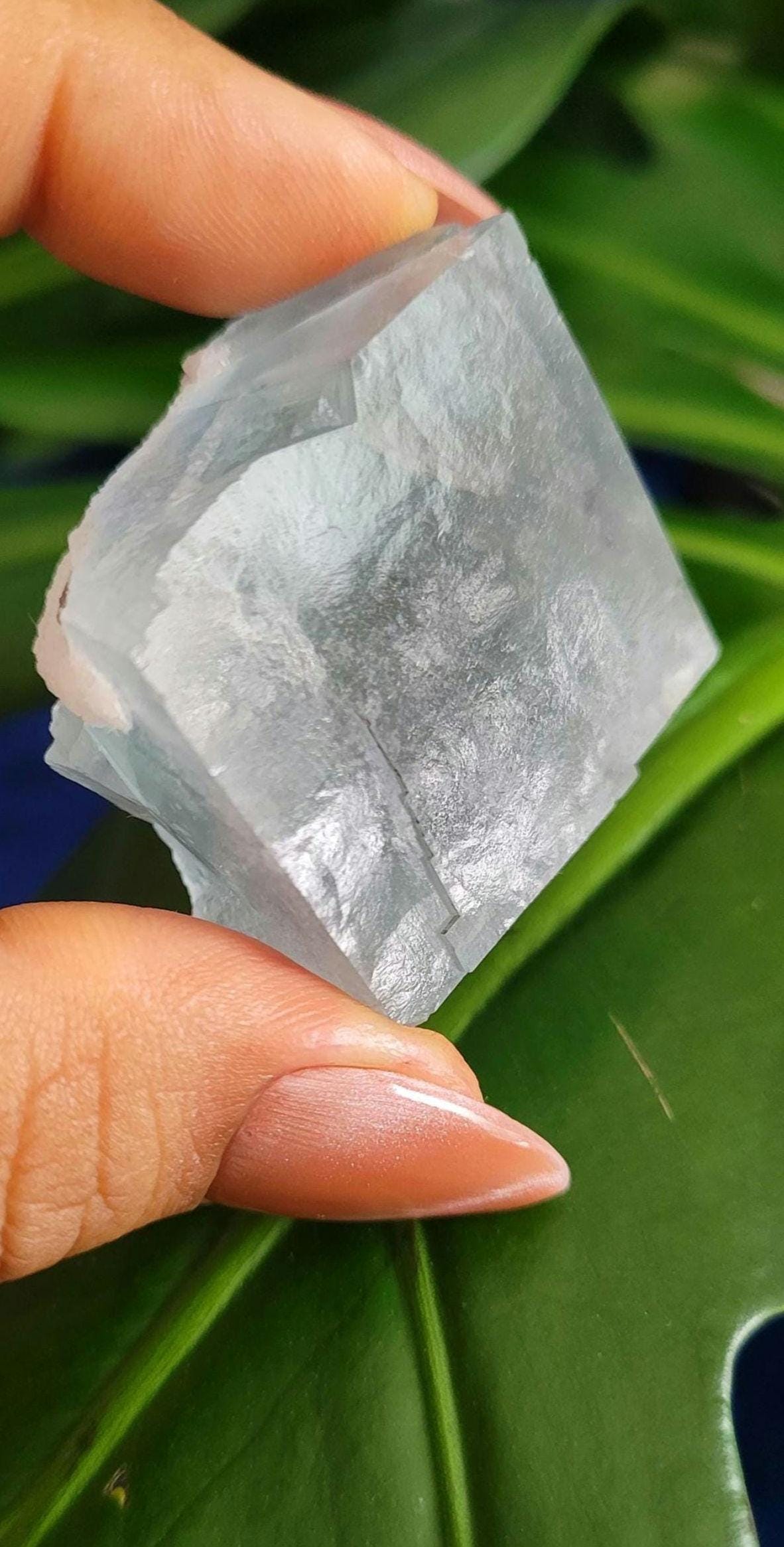 Beautiful Green and Blue Fluorite Cube | Crystal Collector | Home Decor | Gift Ideas for you | Genius Stone | High Grade Green Blue | 83g