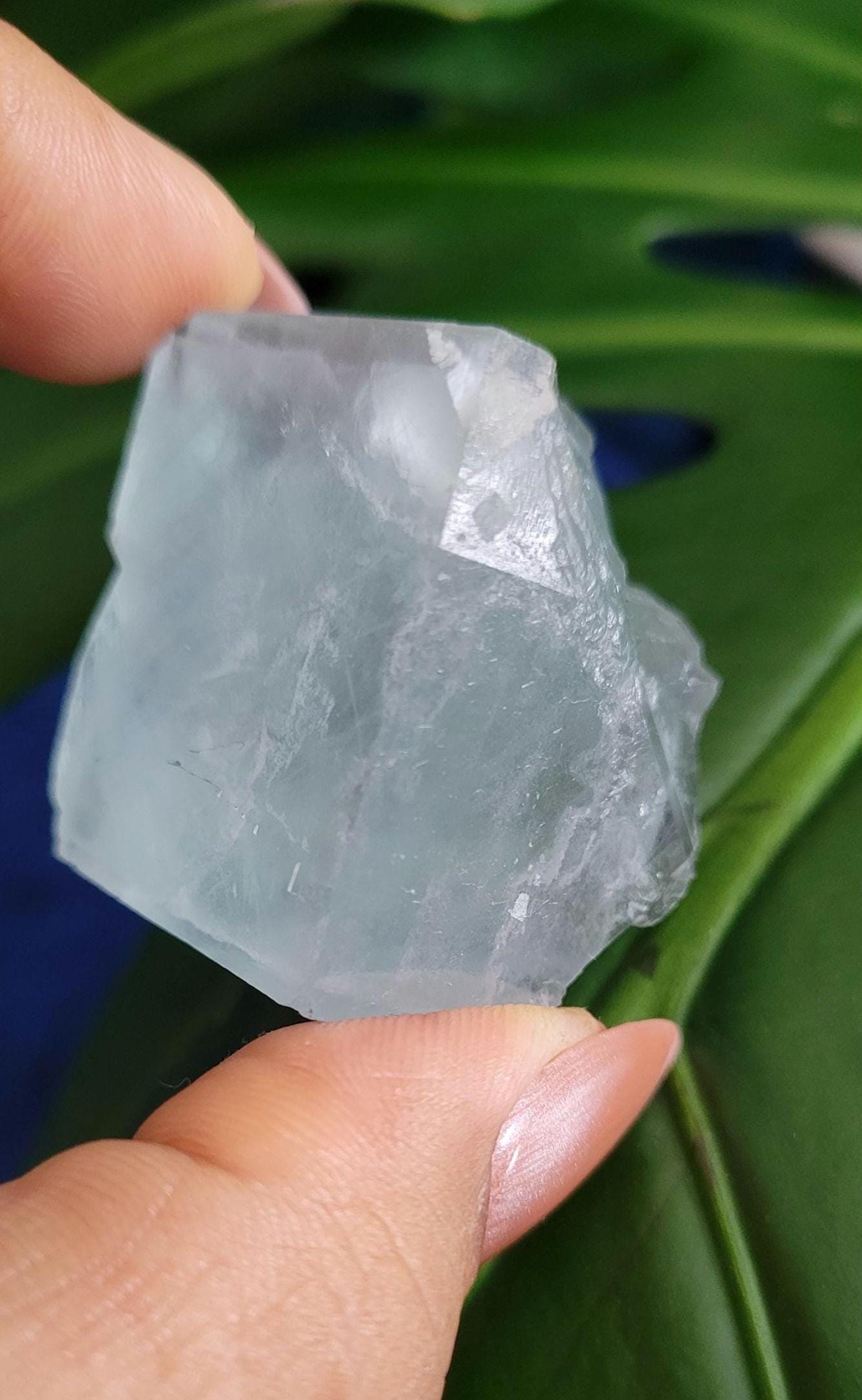 Beautiful Green and Blue Fluorite Cube | Crystal Collector | Home Decor | Gift Ideas for you | Genius Stone | High Grade Green Blue | 83g