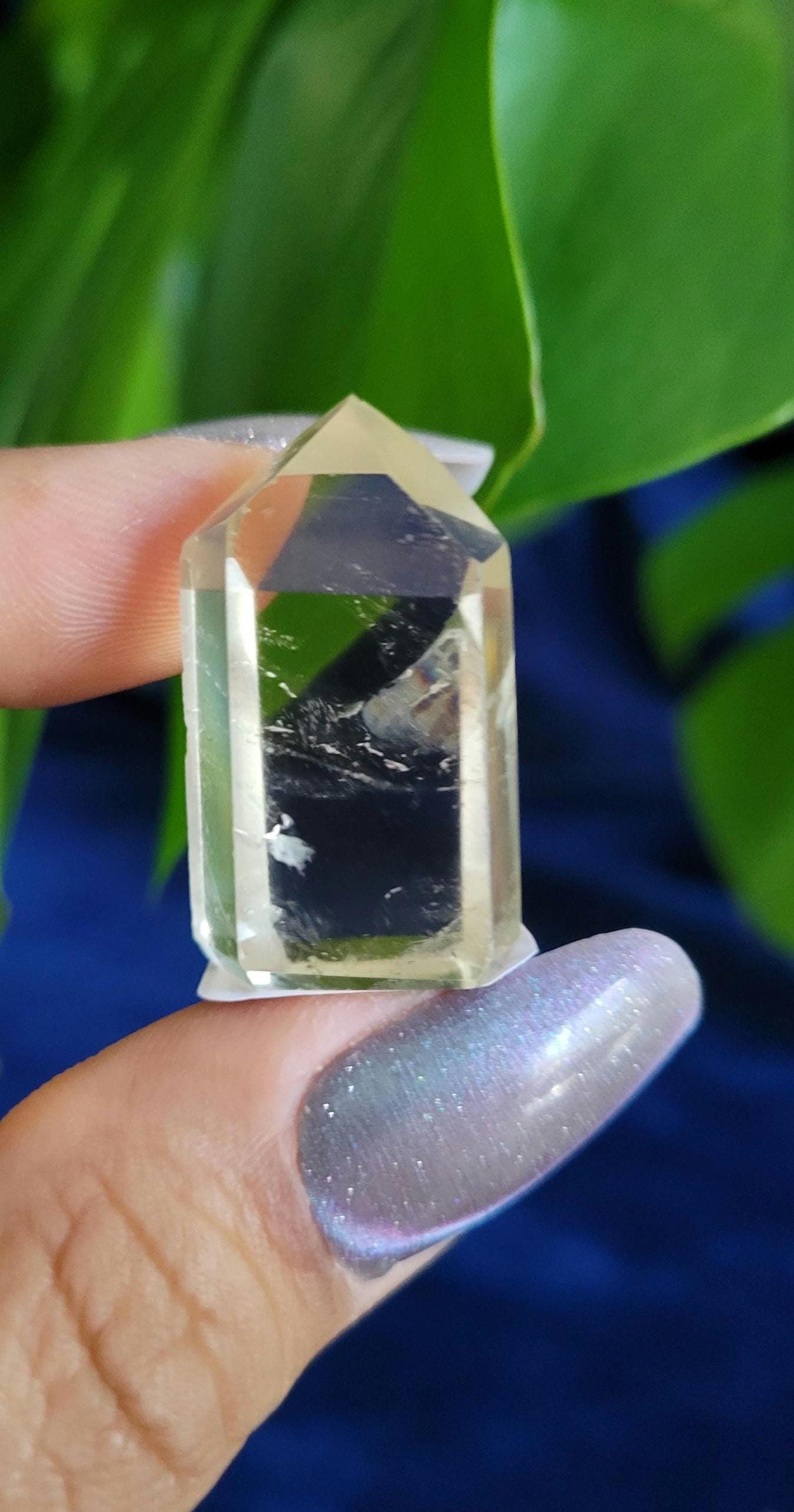 AAA Grade Natural Citrine Points from Brazil | Beautiful Polish | Birthday Christmas Gift Idea | Champagne Gold | Abundance and Creativity