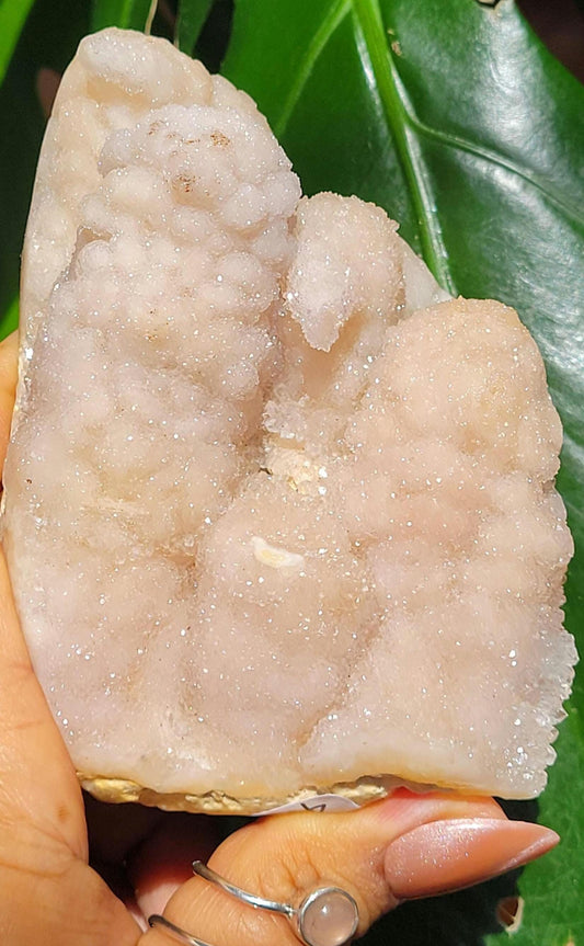 Gorgeous Pink Sugary Amethyst Flowers|Botryoidal Stalactite Cluster with sparkles| Crystal Collectors|Valentines Day Love Gift for you|400g