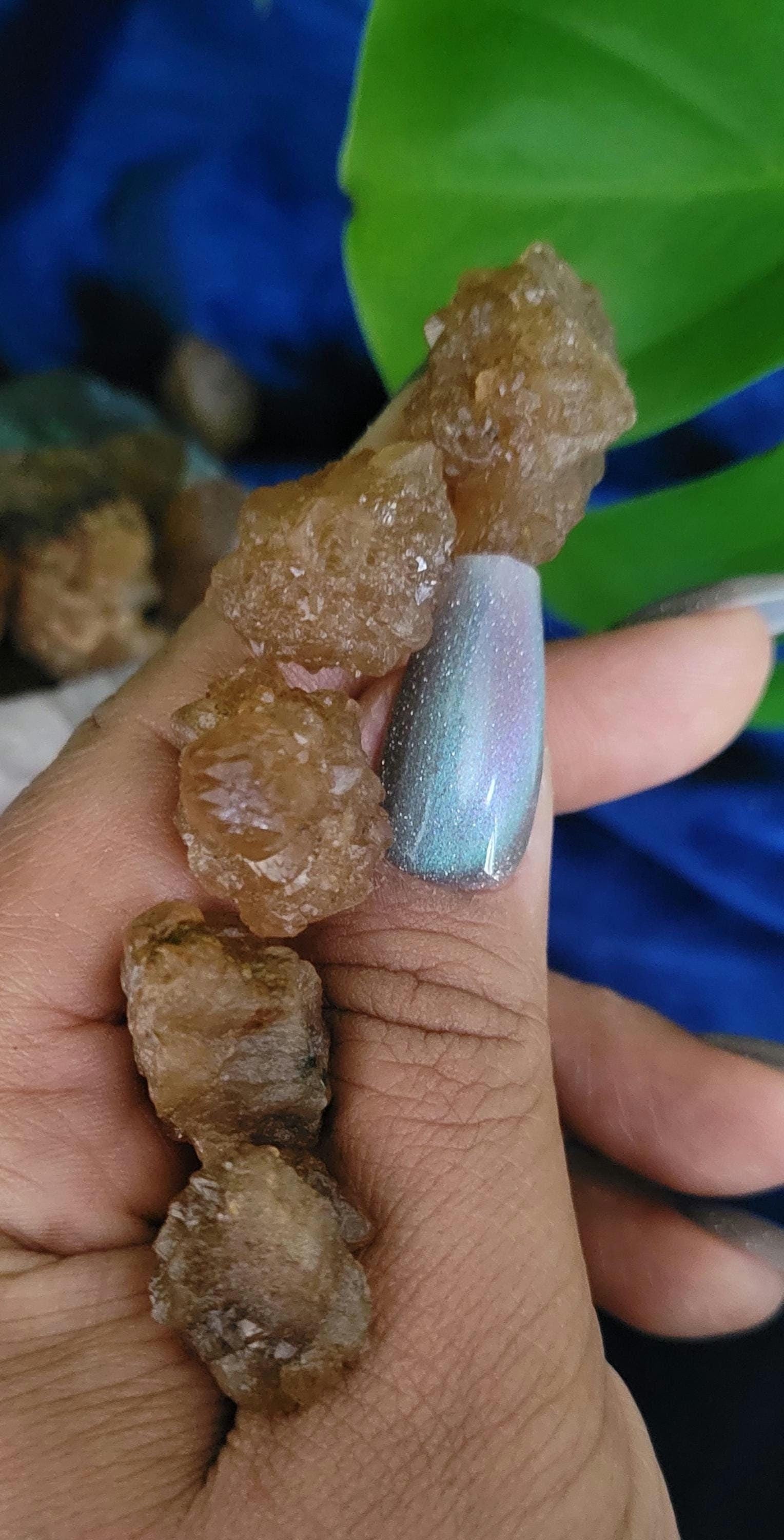 Natural Raw Citrine Nuggets from Morocco | Honey Amber Gold | Gift Ideas | Crystal Jewelry Wrapping | Gridding | Abundance and Creativity