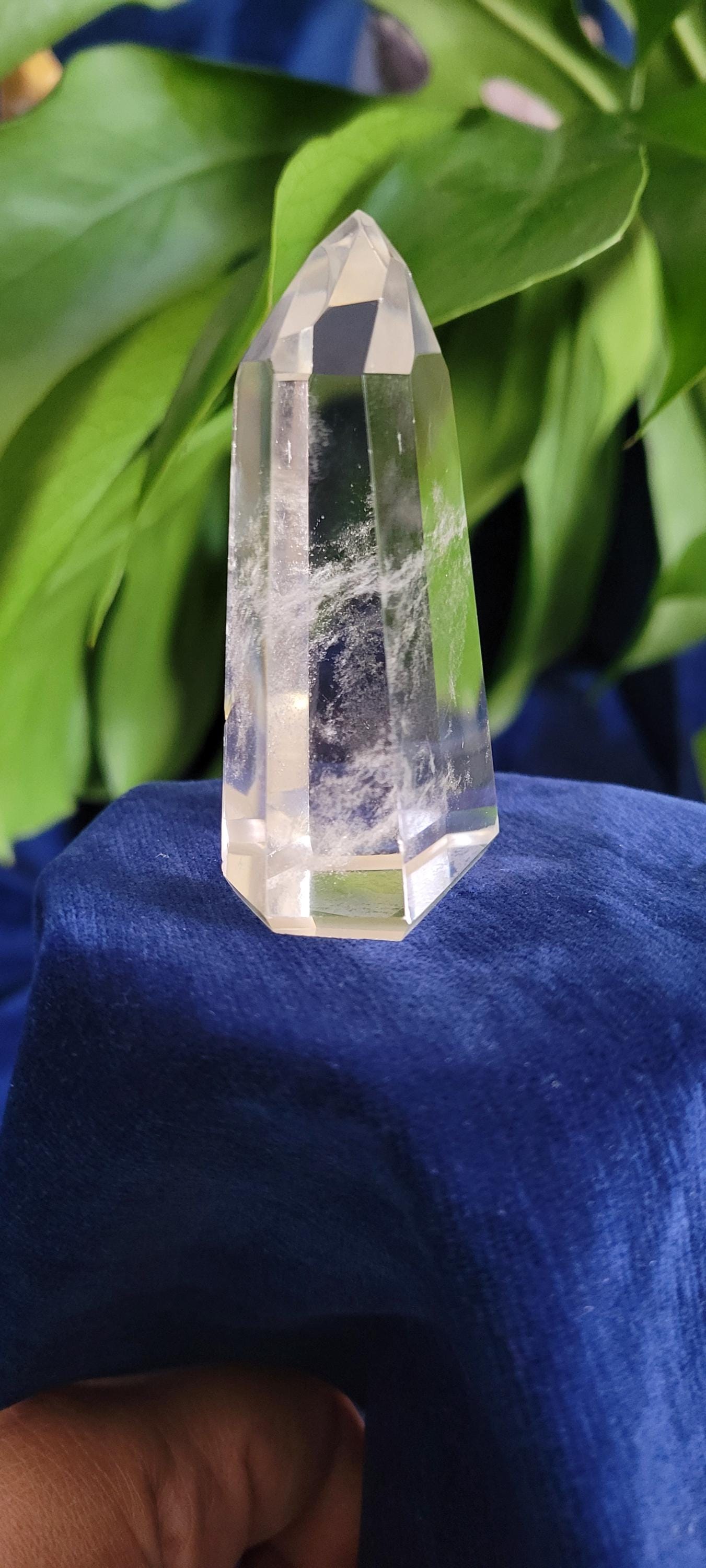 AAA Grade Natural Citrine Point with Rainbows from Brazil | Beautiful Polish | Birthday Christmas Gift Ideas | Champagne Gold | Prosperity