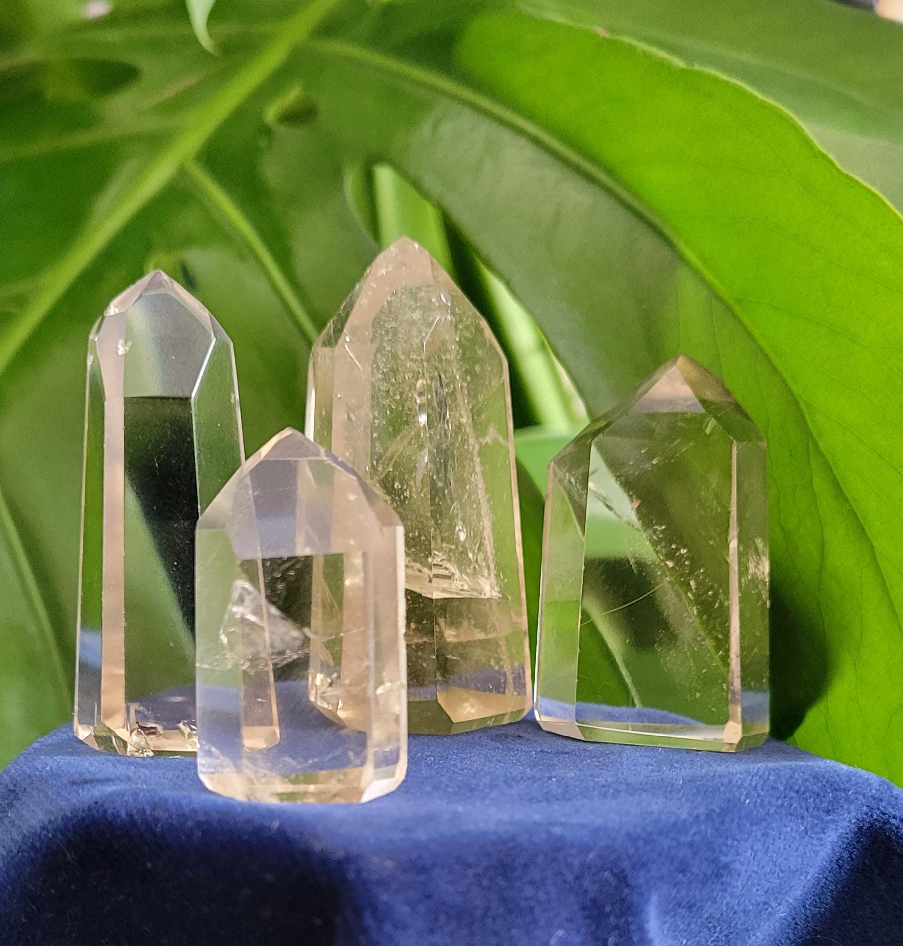 AAA Grade Natural Citrine Points from Brazil | Beautiful Polish | Birthday Christmas Gift Idea | Champagne Gold | Abundance and Creativity