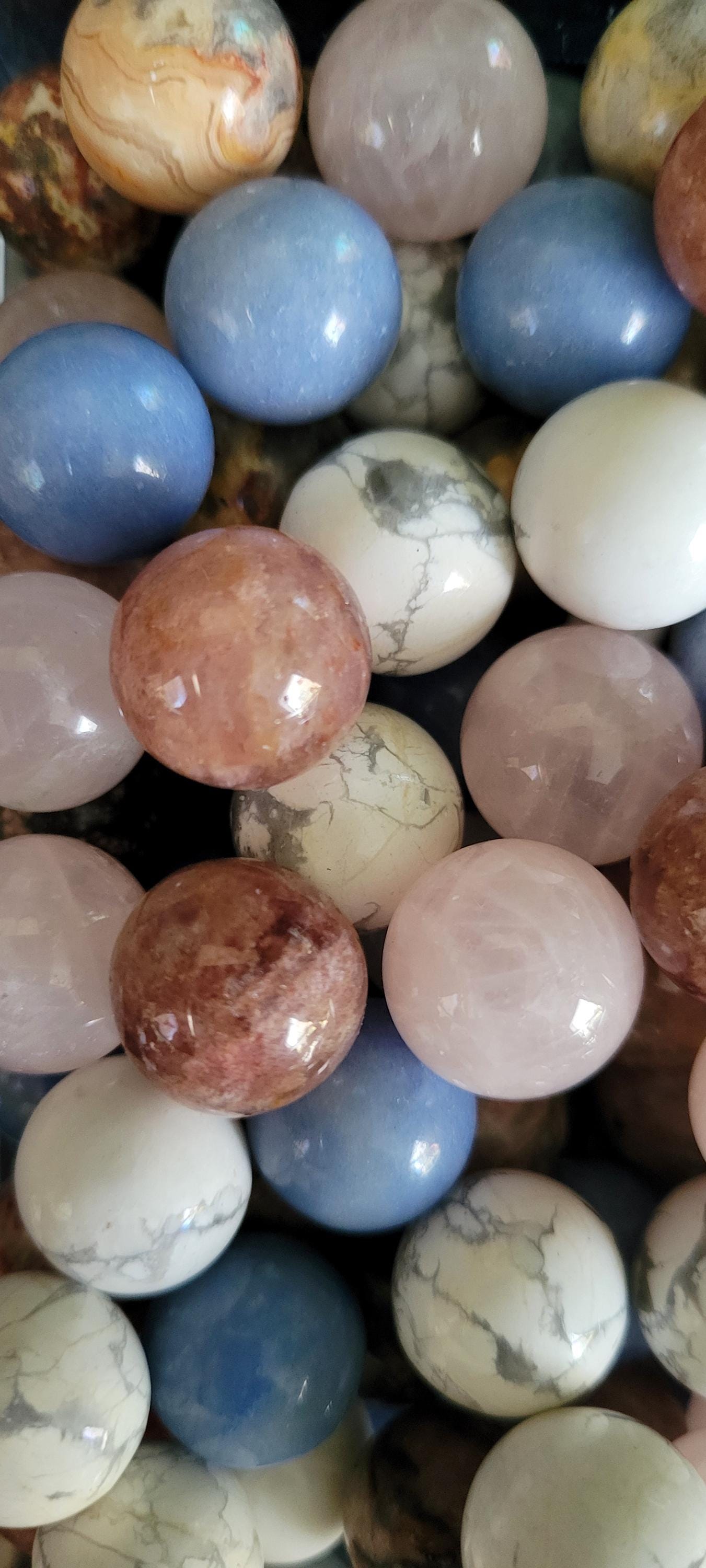 Mini Spheres Crystal Carving | Your Pick | Birthday Christmas Party Gift Ideas | Arts Crafts Jewelry Wrapping | Griding| Home Decor