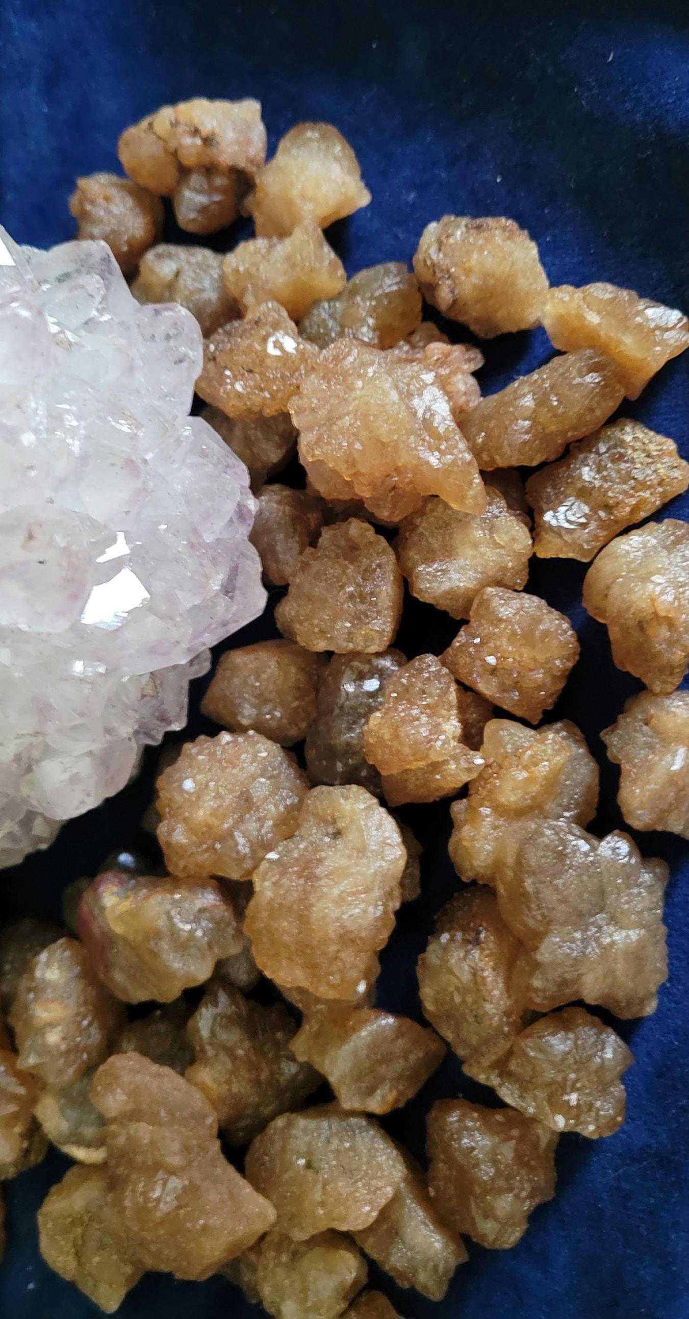 Natural Raw Citrine Nuggets from Morocco | Honey Amber Gold | Gift Ideas | Crystal Jewelry Wrapping | Gridding | Abundance and Creativity