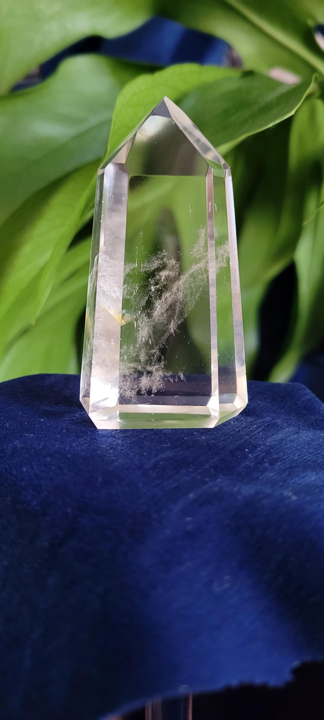 AAA Grade Natural Citrine Point with Rainbows from Brazil | Beautiful Polish | Birthday Christmas Gift Ideas | Champagne Gold | Prosperity