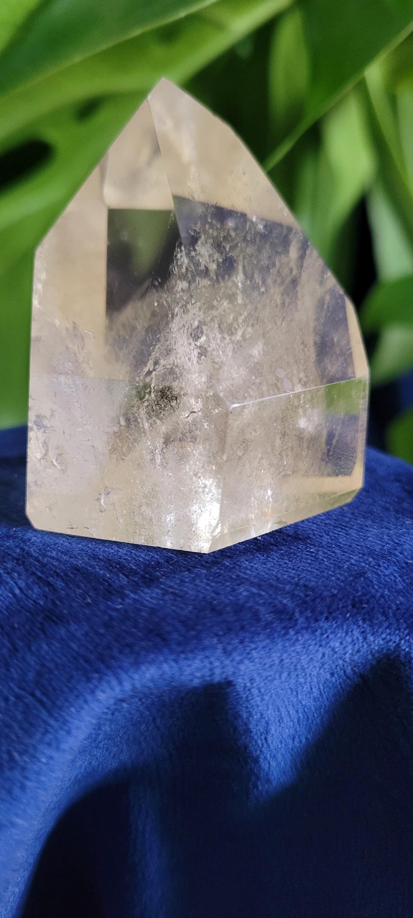 AAA Grade Natural Citrine Point with Rainbows from Brazil | Beautiful Polish | Birthday Christmas Gift Ideas | Champagne Gold | Prosperity