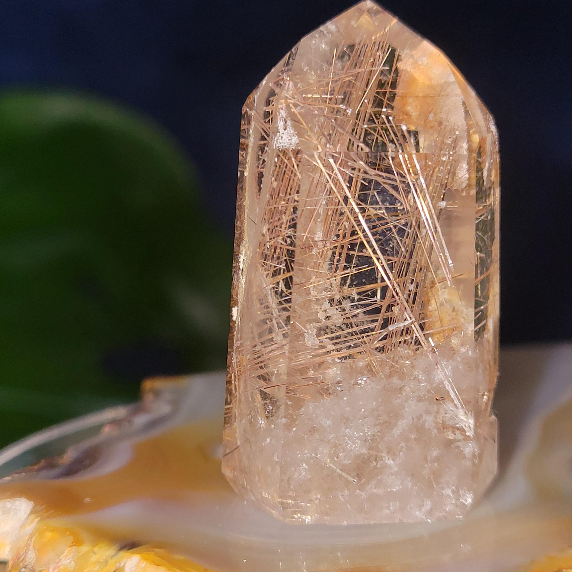 Stunning & Rare Crystal Collectors Piece | Pink Rutilated Lodolite Quartz from Brazil | All Chakras | Meditation Tool | Pink Rutile | 28g