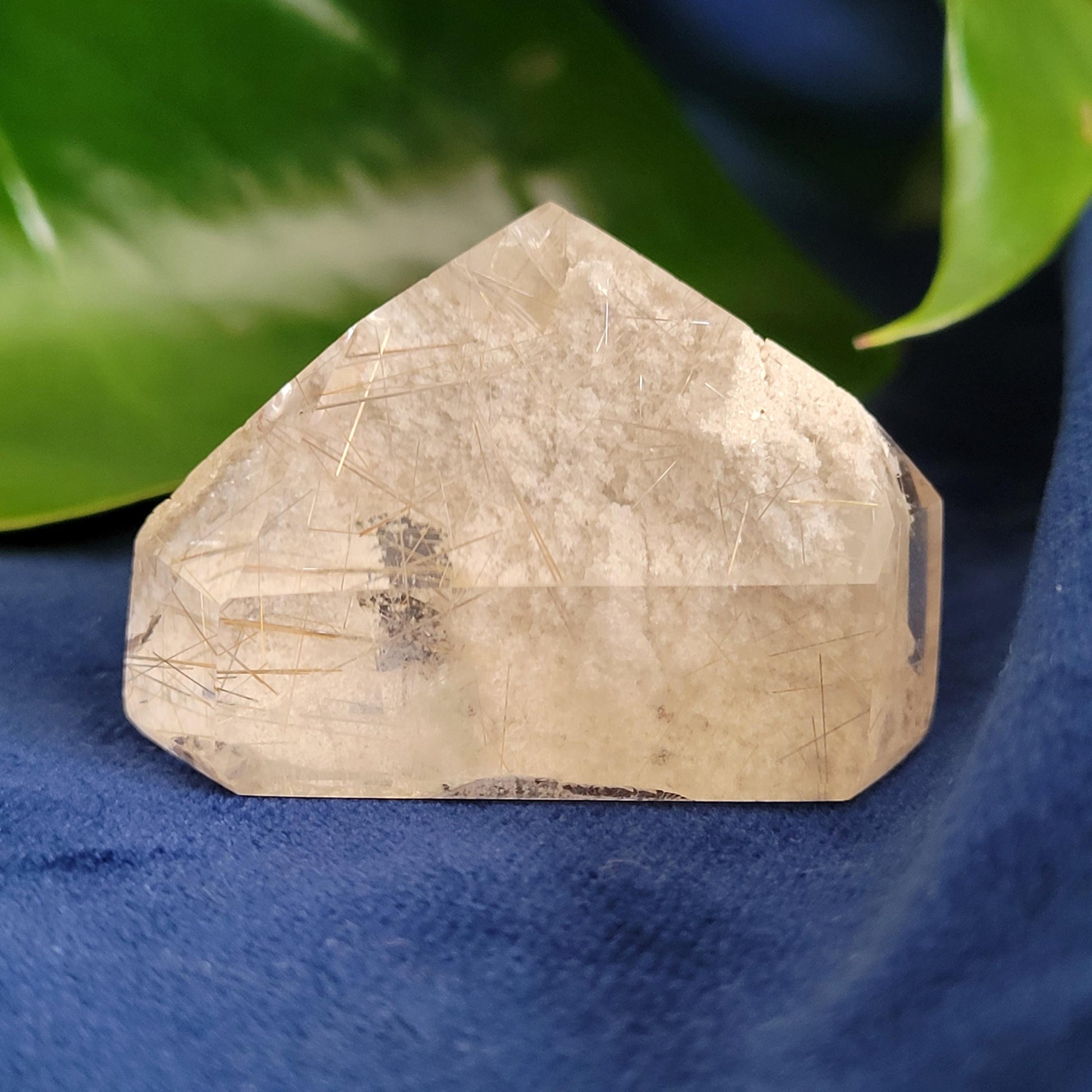 AAA Grade High Quality Gold Rutile Lodolite Quartz Crystal from Brazil | Gorgeous Unique Crystal Collector Gift | Love and Abundance | 25g