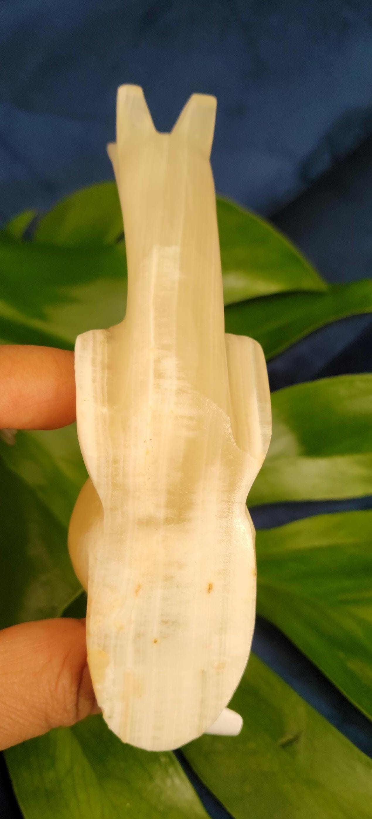 Snail Crystal Carvings | Collectors Home Decor | Gift Ideas | Grounding & Strength | Root Chakra | Handcarved White Onyx from Mexico