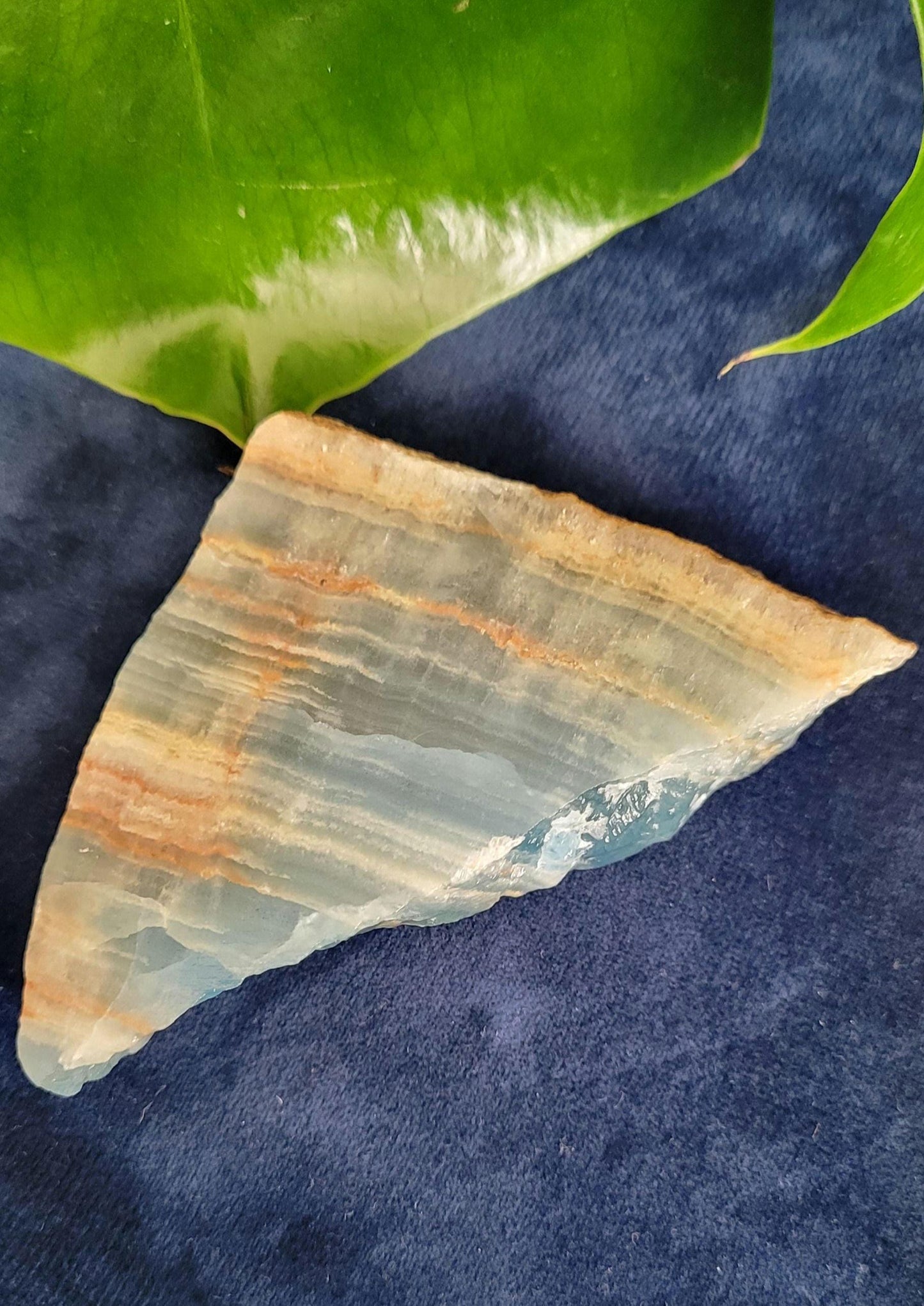 Gorgeous Uncommon Blue Onyx Slabs | Crystal Collector | Home Decor | Gift Ideas | Grounding & Strength | Root Chakra | From Mexico