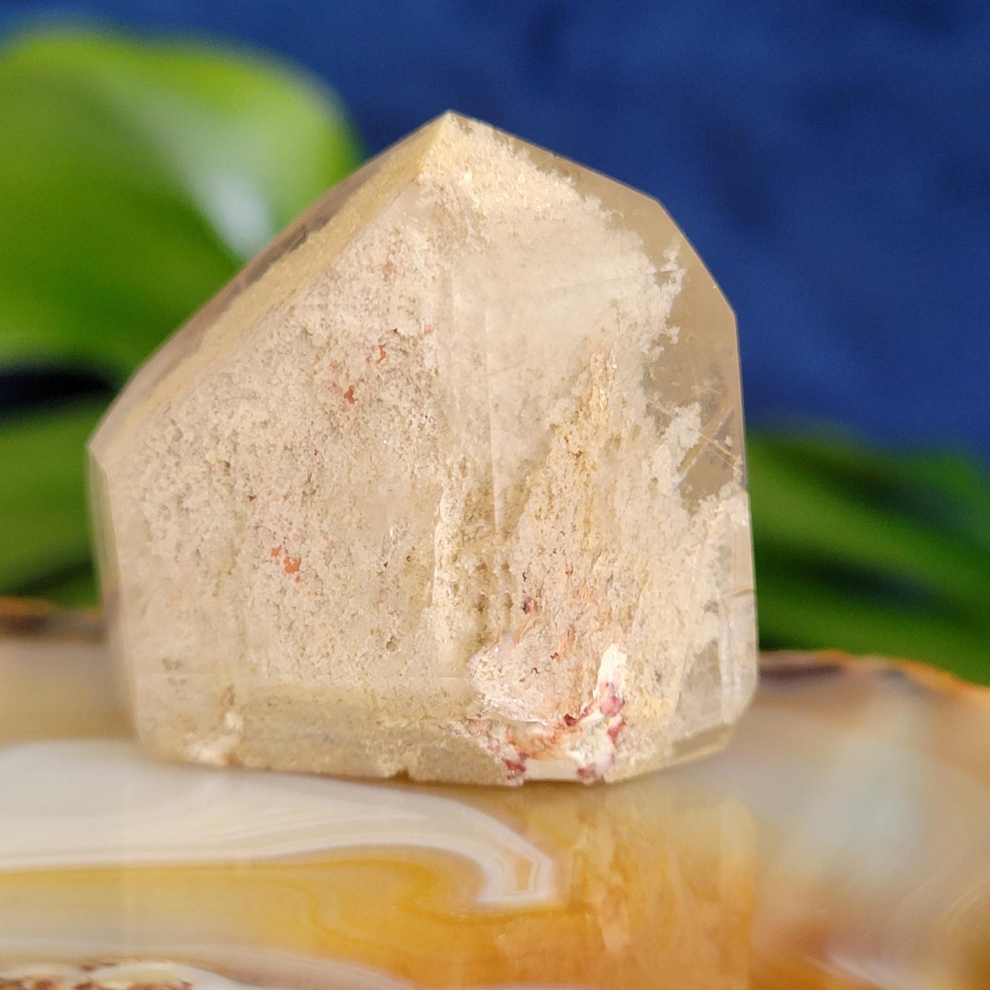 AAA Grade High Quality Gold Rutile Lodolite Quartz Crystal from Brazil | Gorgeous Unique Crystal Collector Gift | Love and Abundance | 34g